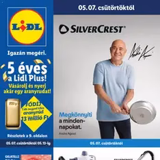 Lidl akciós újság - szórólap előnézete érvényes 2026.05.07. -tól