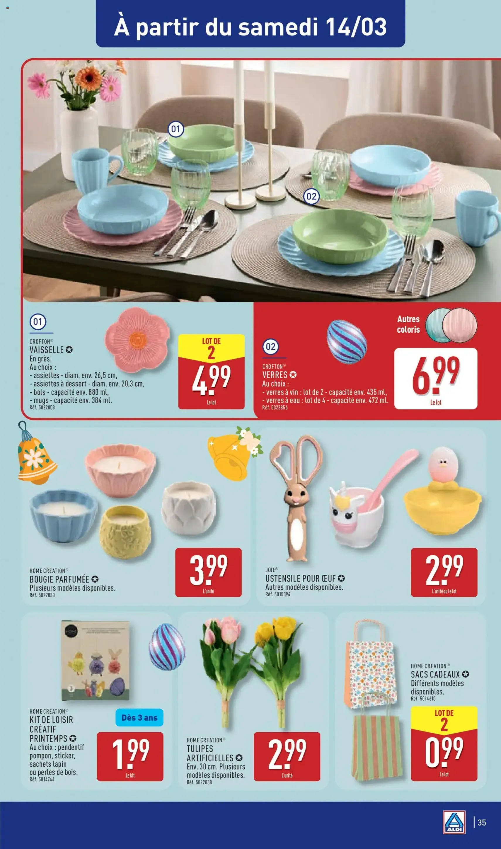 Aldi - Catalogue de la semaine 11 - brochure valable à partir du 10/03/2026, page 39 sur 43