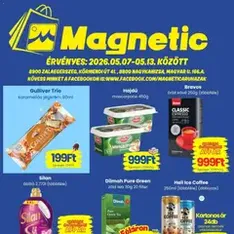 Magnetic akciós újság - szórólap előnézete érvényes 2026.05.07. -tól