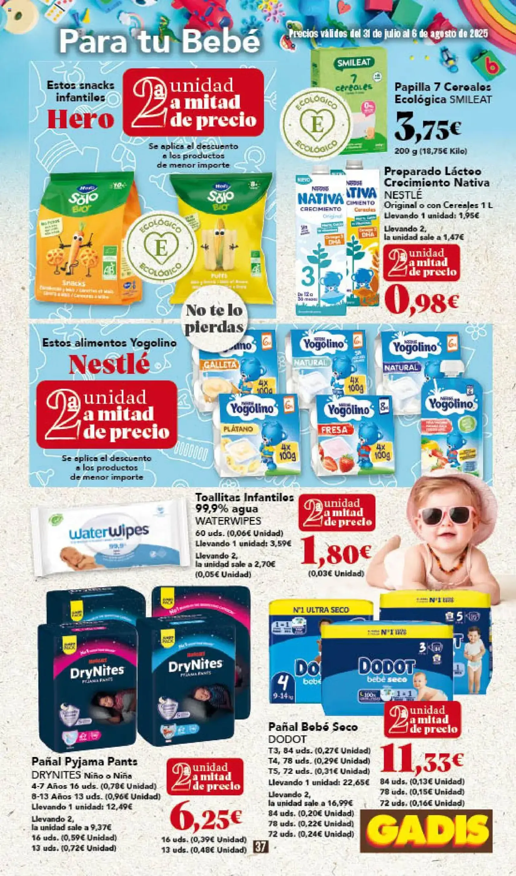Gadis folleto - folleto válido desde 31/07/2025 página 37 de 40 Gadis folleto - folleto válido desde 31/07/2025 página 37 de 40
