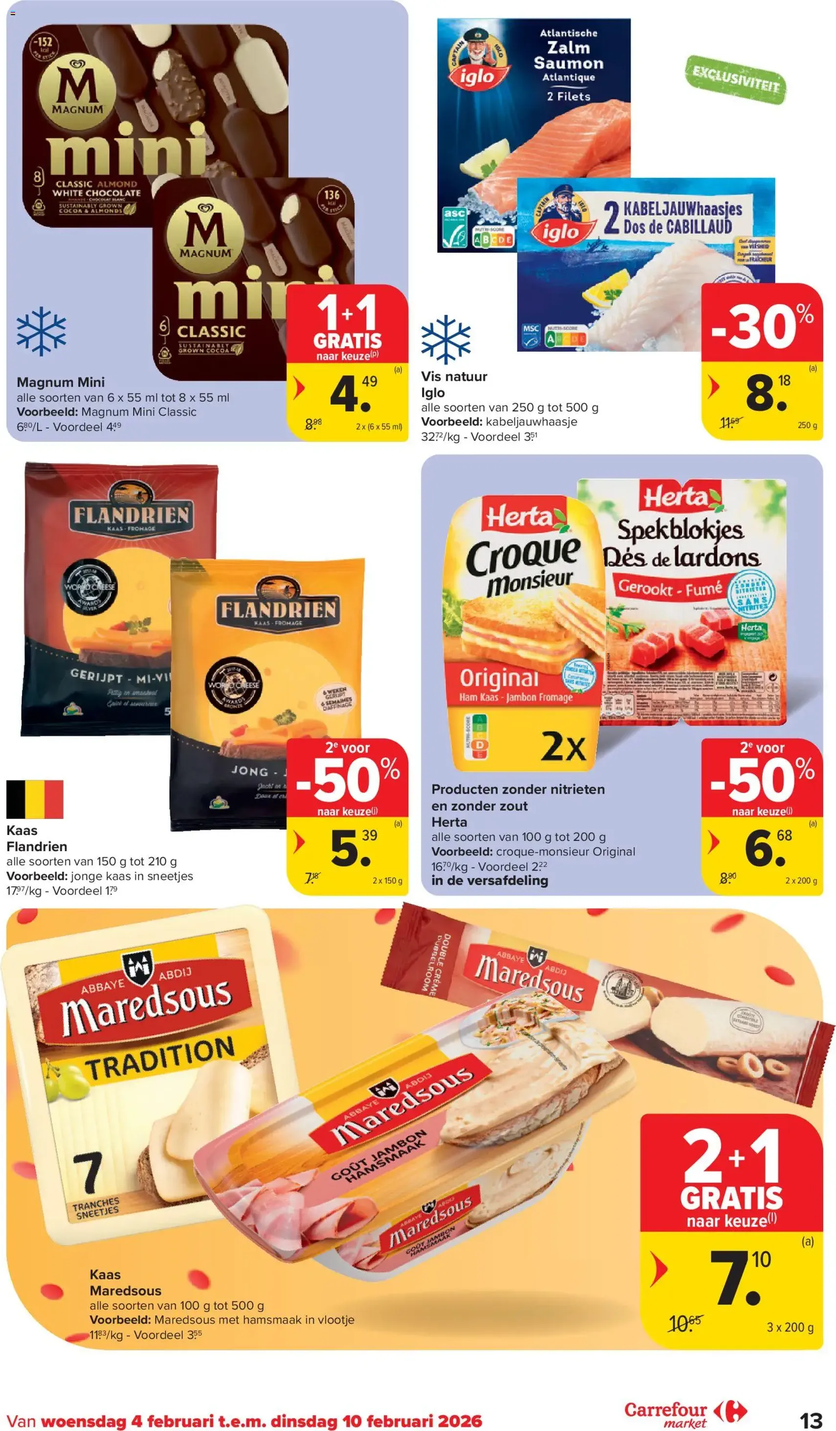 Carrefour market folder week 6 - geldige folder vanaf 04/02/2026 pagina 13 van 24