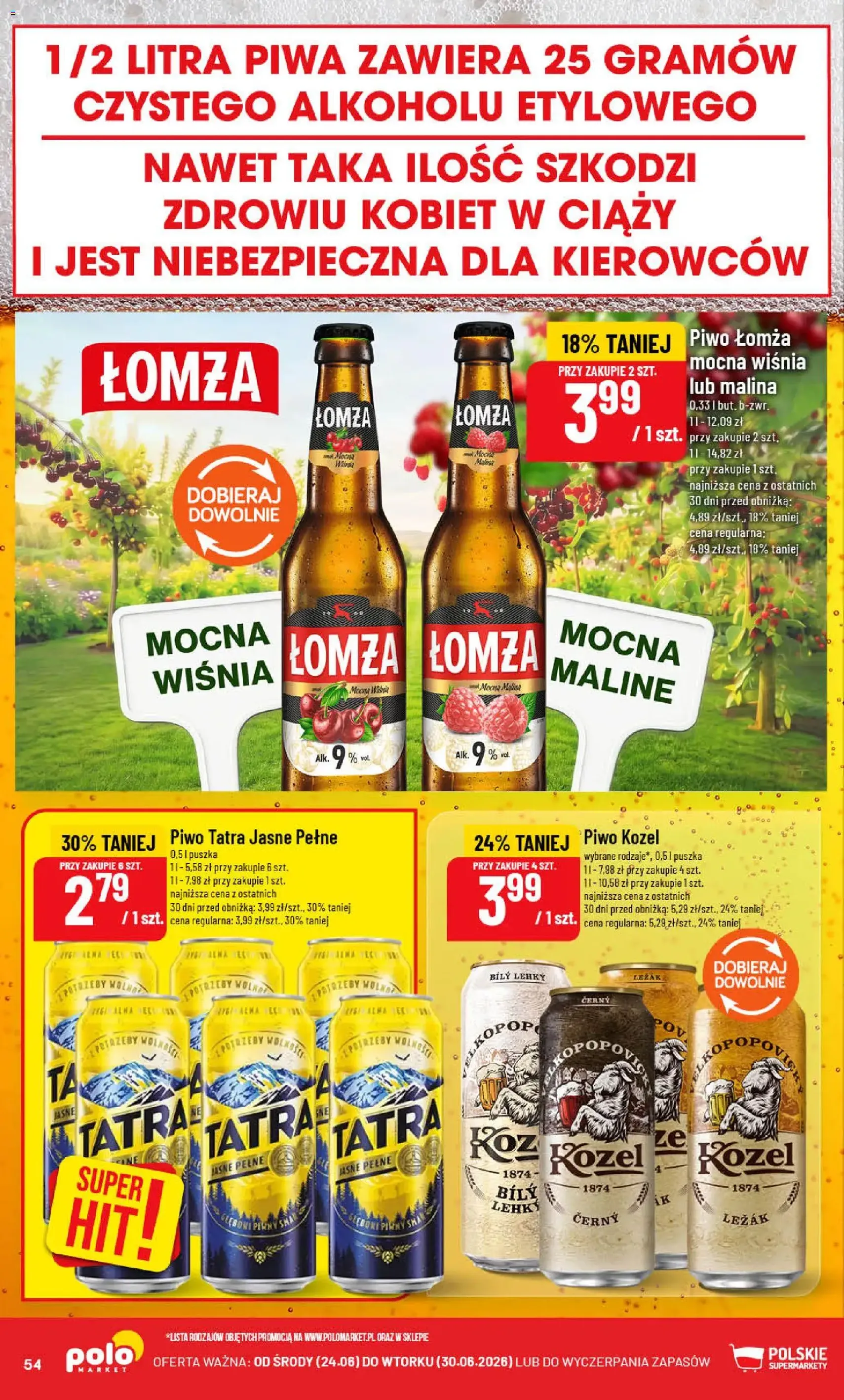 POLOmarket gazetka - ważny gazetka od 24.06.2026 strona 54 z 74