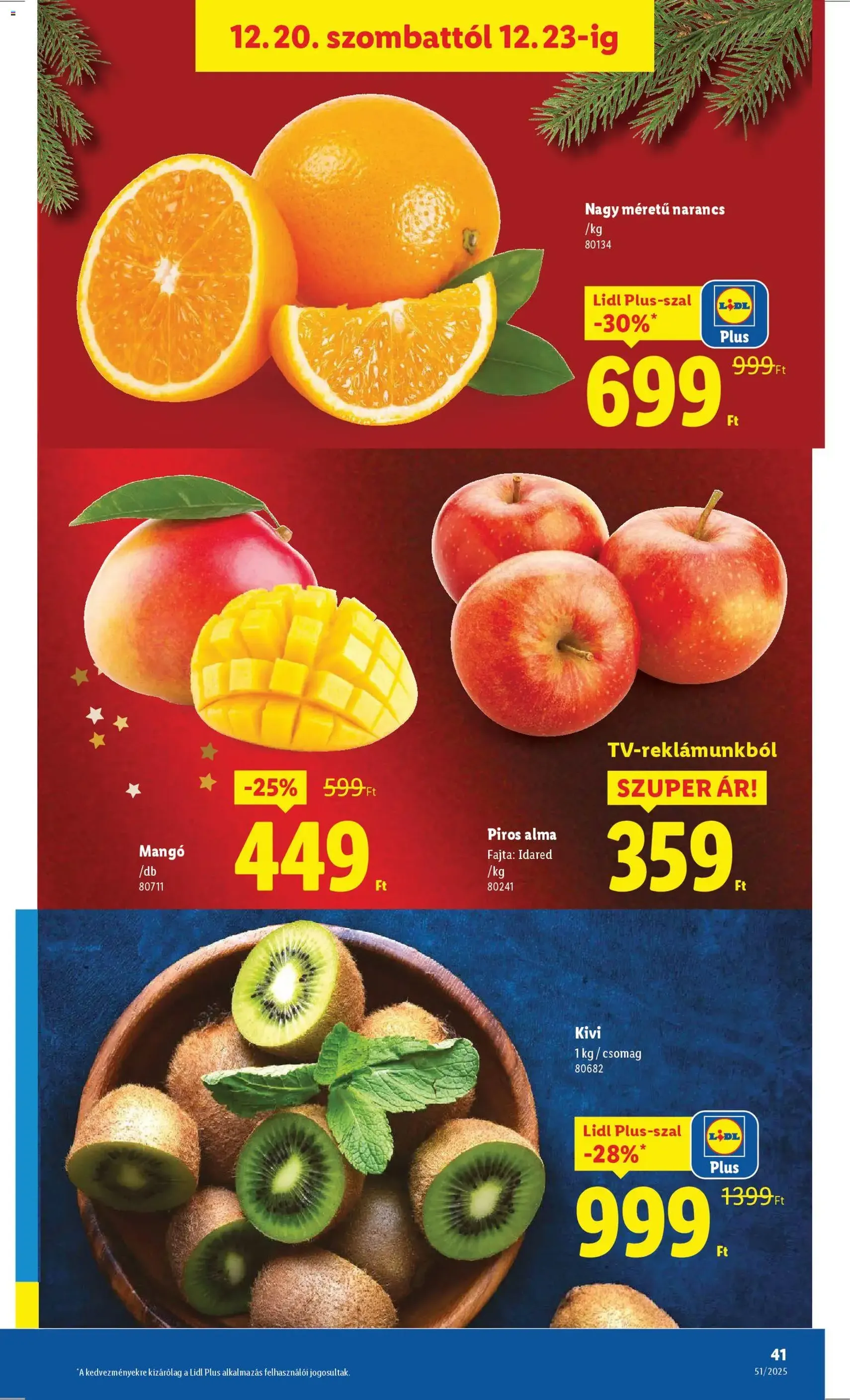 Lidl Akciós újság - 2025.12.18. érvényes szórólap 41 oldal 52 oldalból