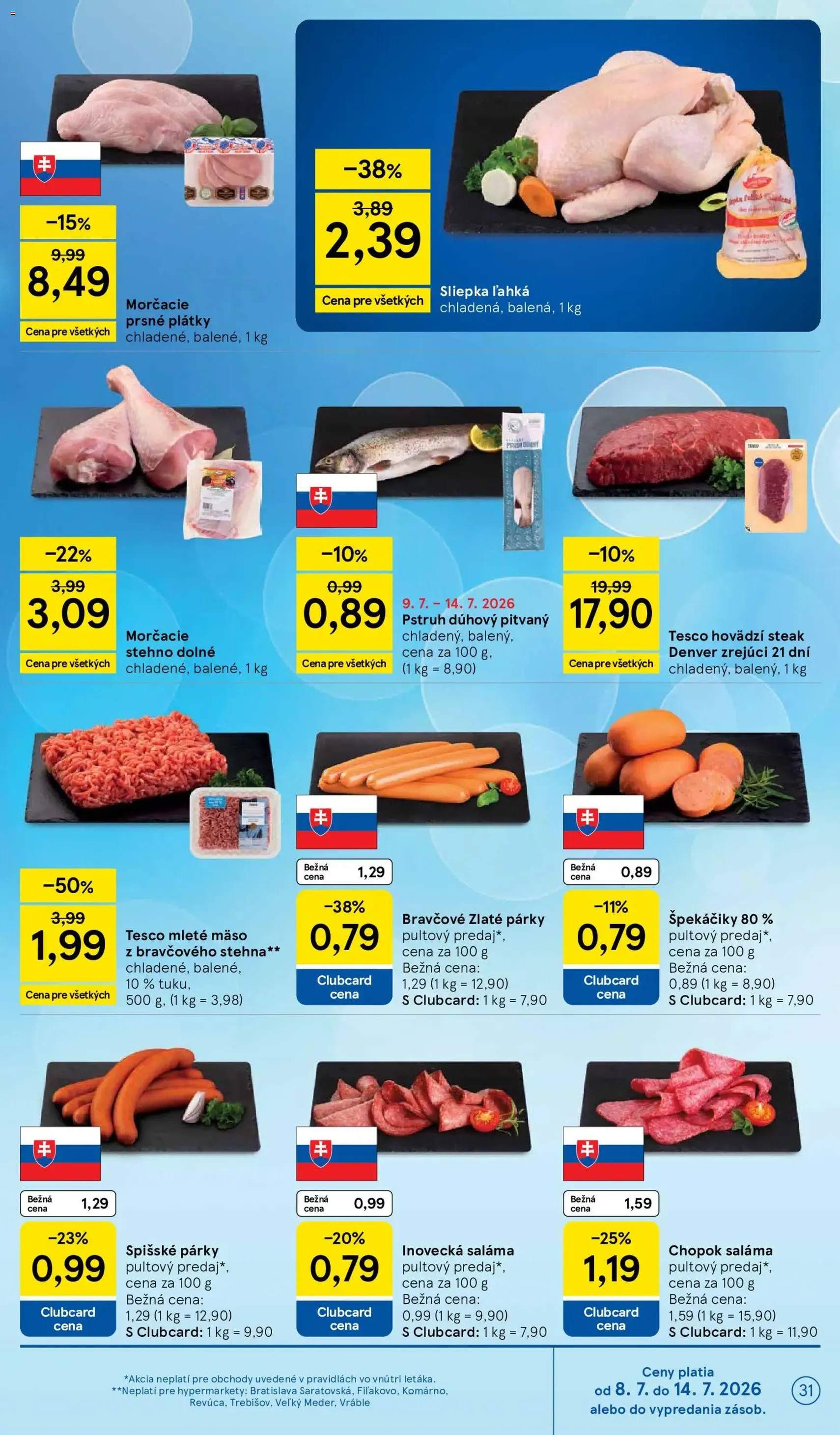 Tesco Hypermarket - leták - platný leták od 08.07.2026 strana 31 z 48