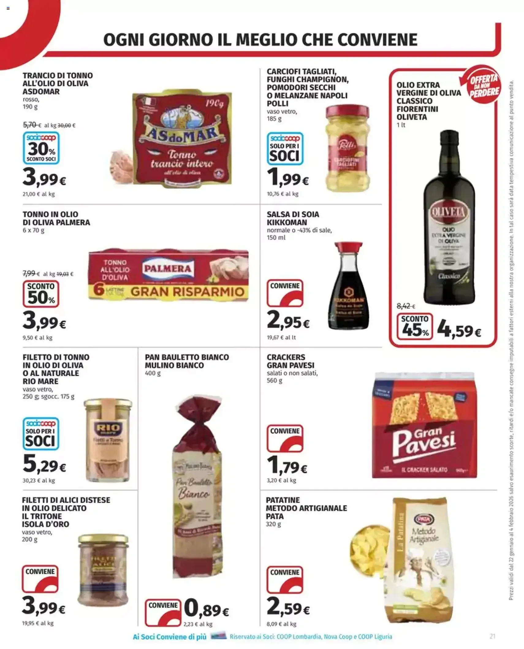Volantino COOP - volantino valido dal 22/01/2026 pagina 21 di 31
