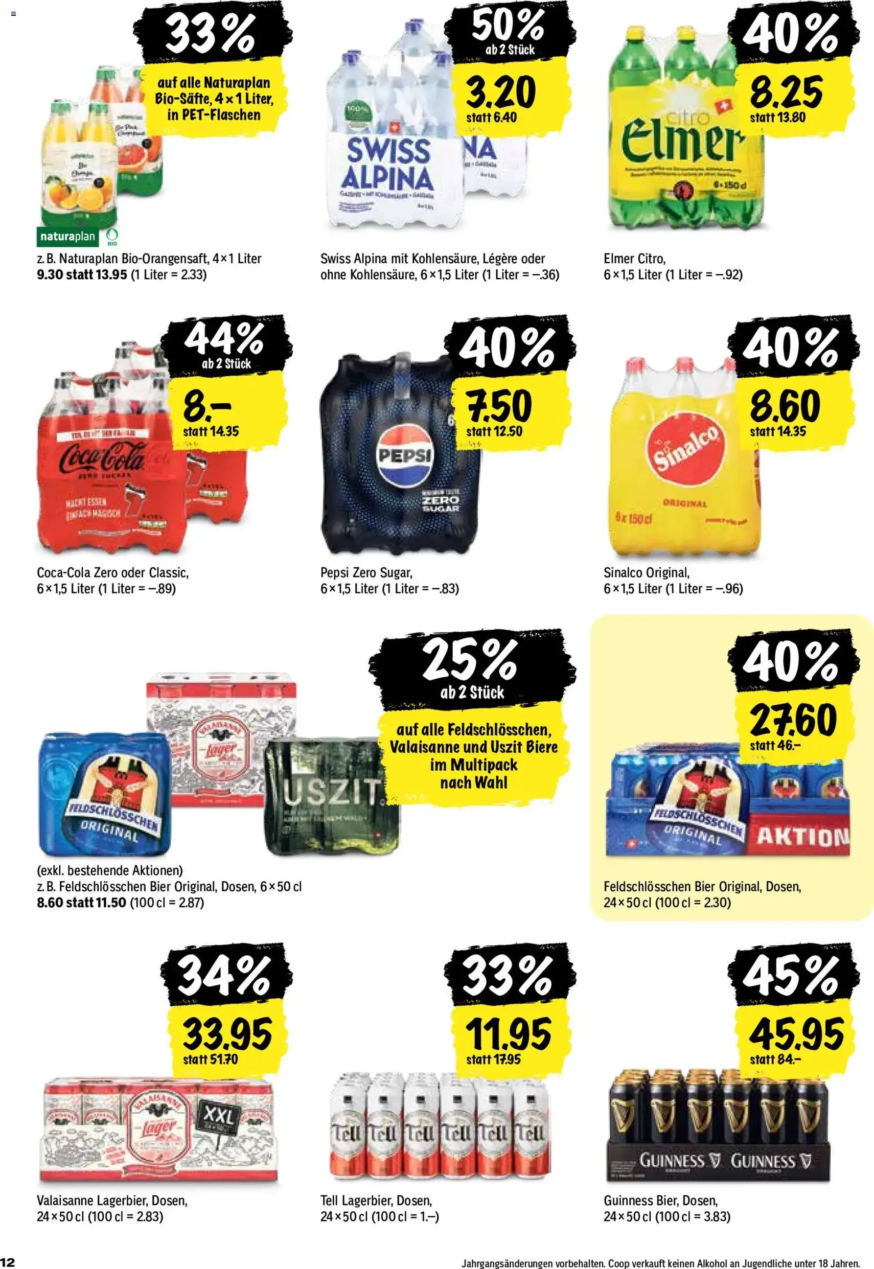 Coop aktionen - Gültiger Prospekt ab 23.07.2026, Seite 12 von insgesamt 24