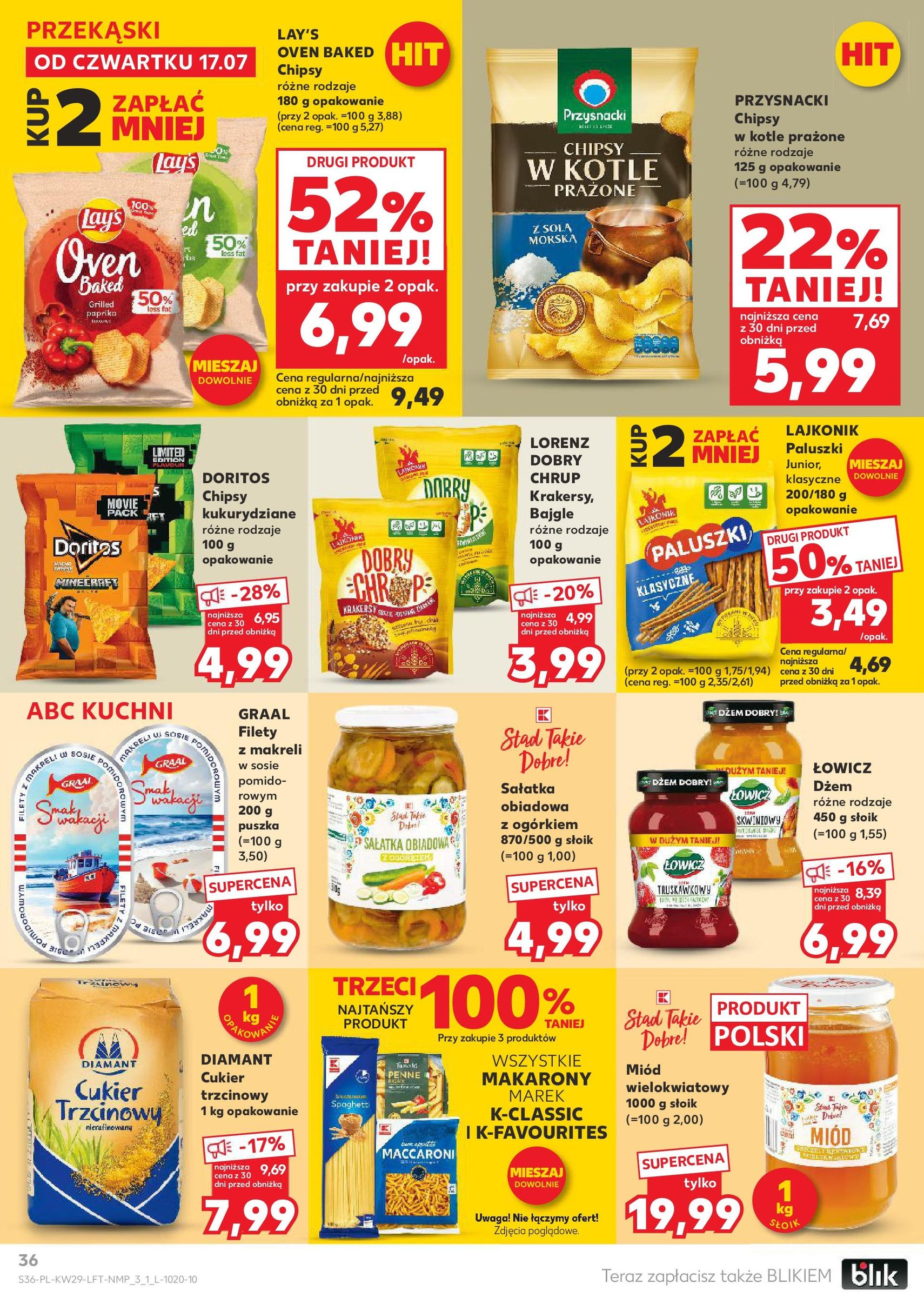 Kaufland gazetka - ważny gazetka od 17.07.2025 strona 36 z 53 Kaufland gazetka - ważny gazetka od 17.07.2025 strona 36 z 53