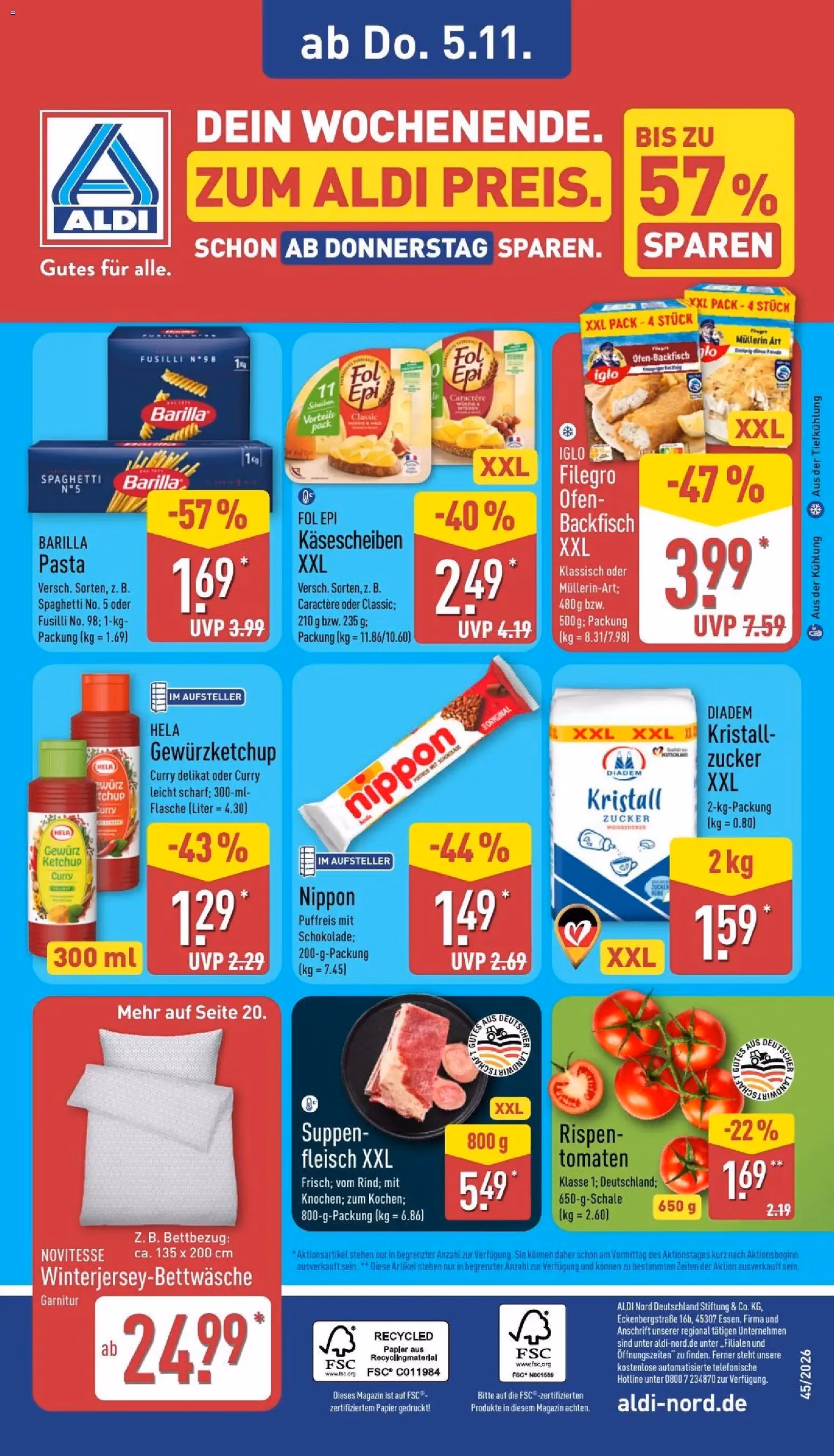 Aldi Prospekt - Gültiger Prospekt ab 02.11.2026, Seite 35 von insgesamt 43
