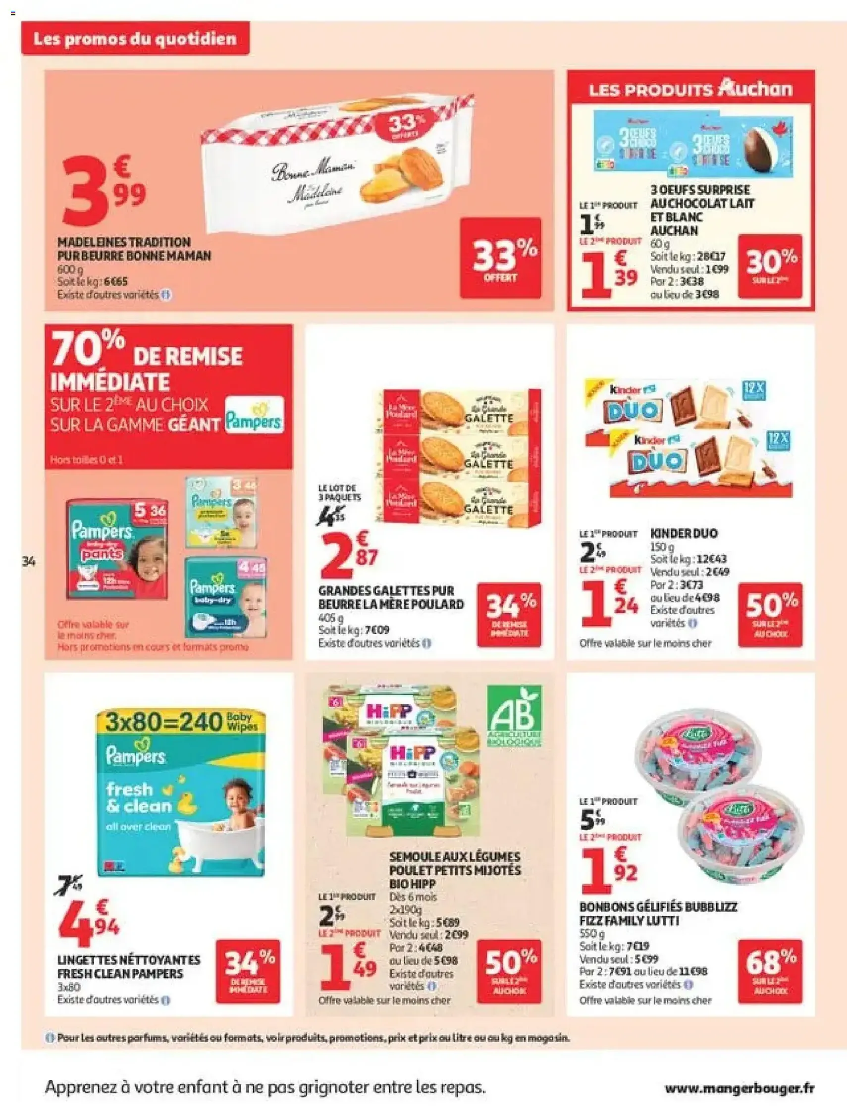 Auchan prospectus - brochure valable à partir du 28/07/2026, page 34 sur 54