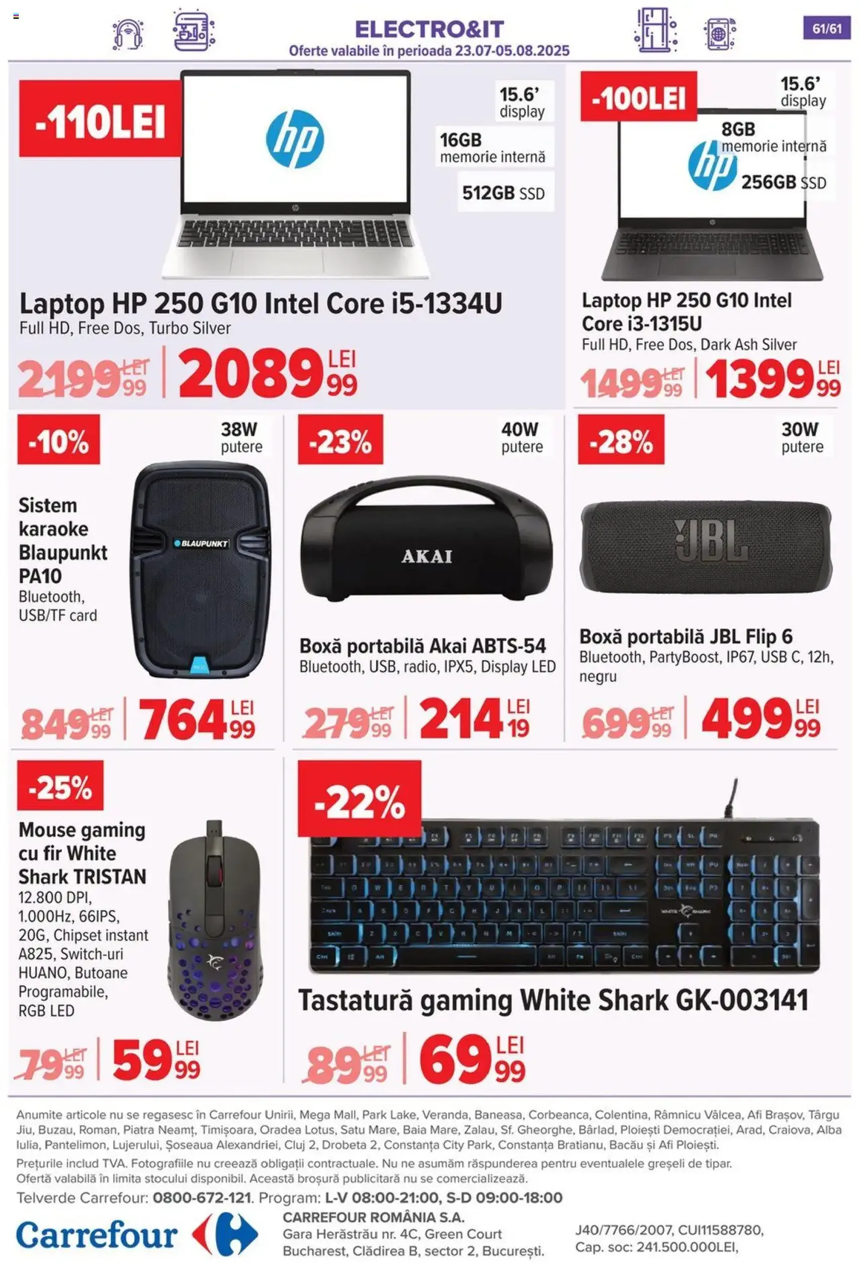 Catalog Carrefour - cataloage valabile începând cu 30.07.2025 pagina 62 din 62 Catalog Carrefour - cataloage valabile începând cu 30.07.2025 pagina 62 din 62