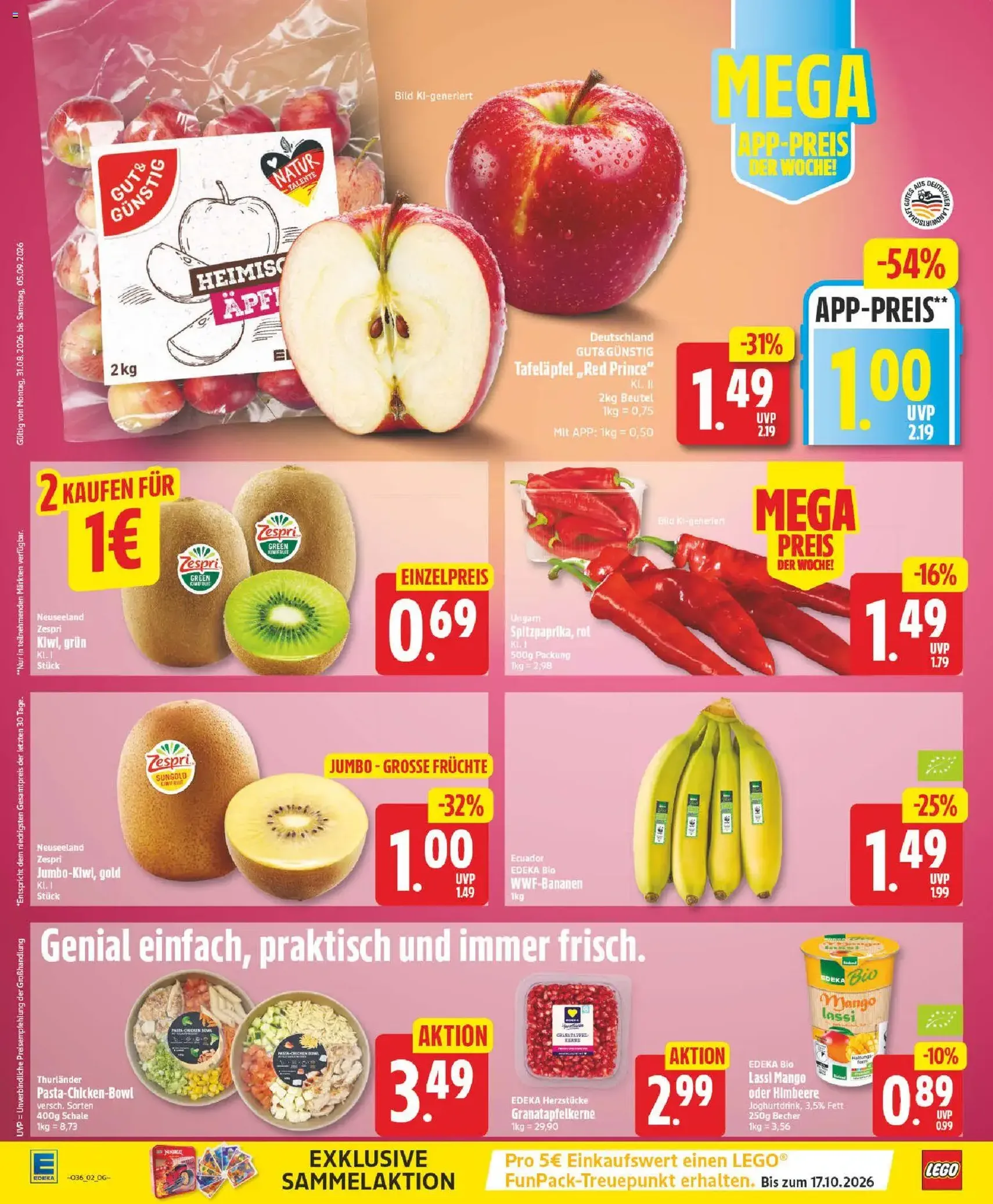 Edeka Prospekt - Gültiger Prospekt ab 31.08.2026, Seite 2 von insgesamt 30