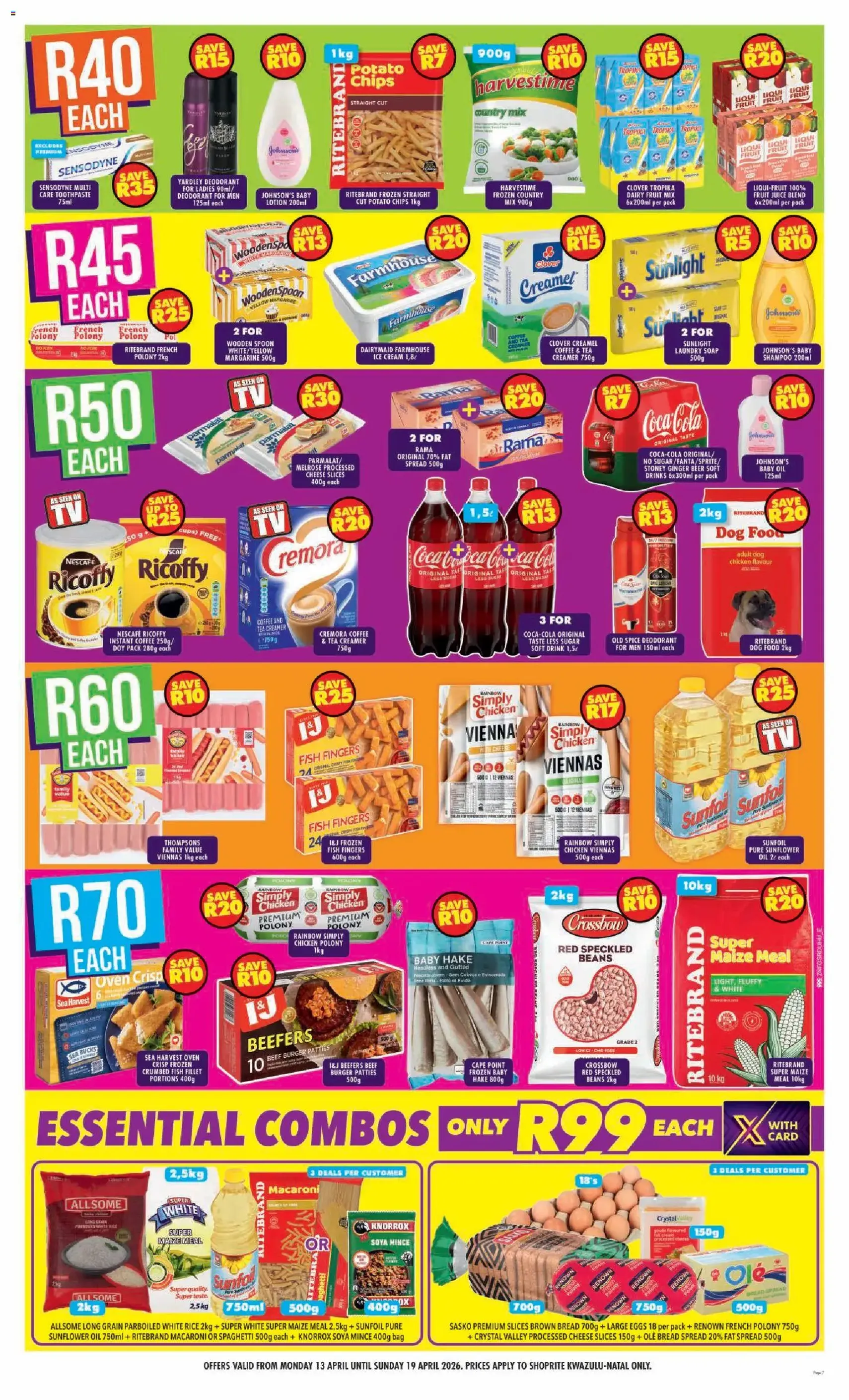 Shoprite Specials - valid flyer from 13/04/2026, page 7 of 8