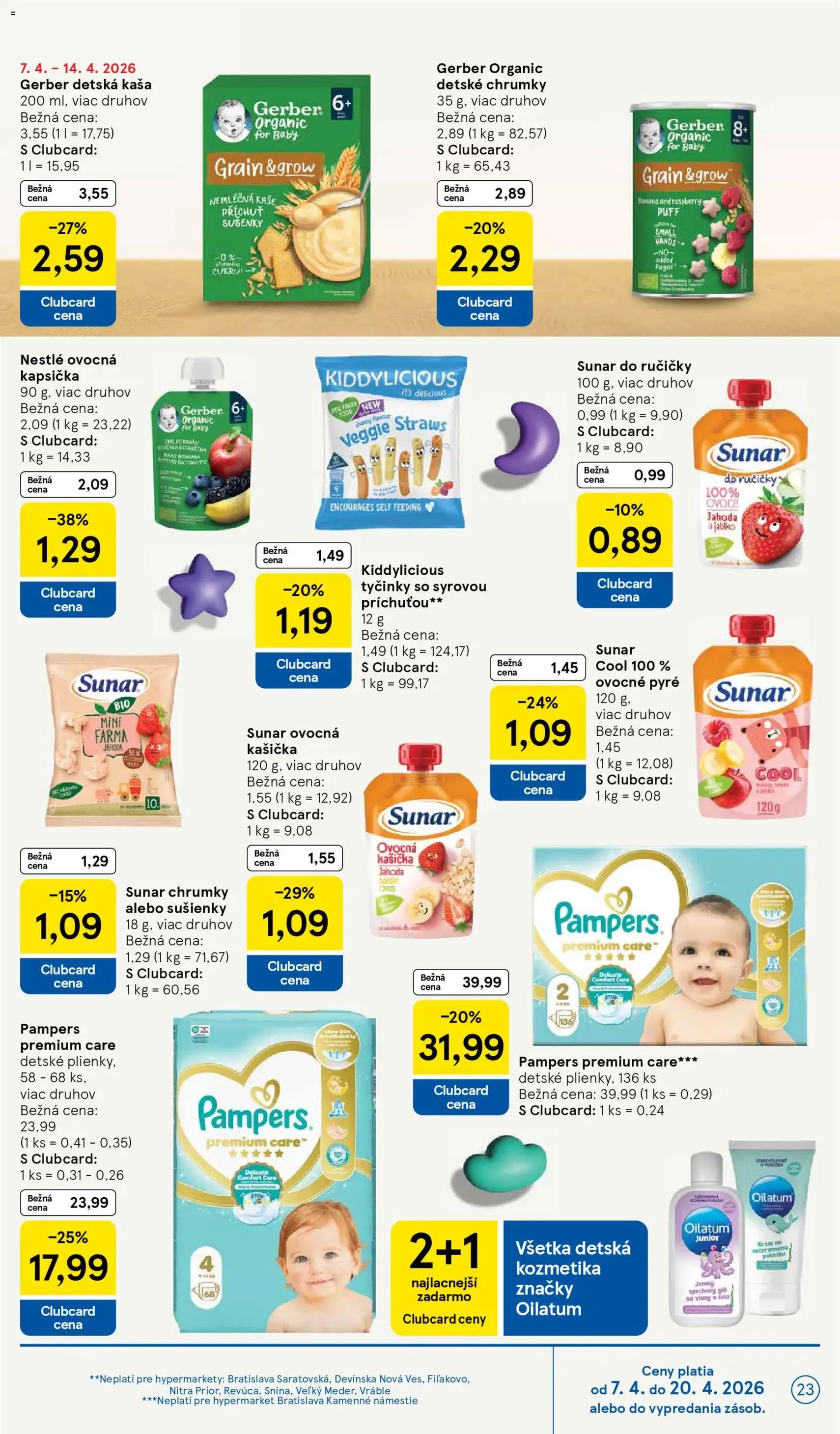 Tesco Hypermarket - leták - platný leták od 08.04.2026 strana 23 z 43