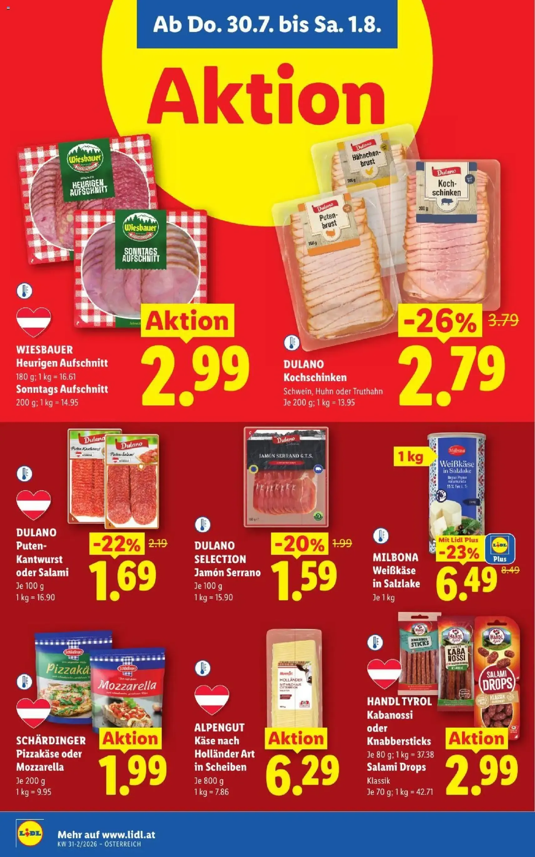 Lidl - Flugblatt - Gültiger Prospekt ab 30.07.2026, Seite 14 von insgesamt 52