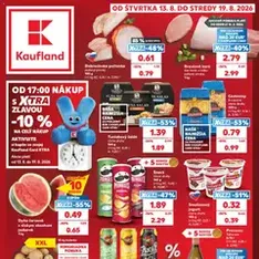Kaufland leták - náhľad letáku platný od 13.08.2026