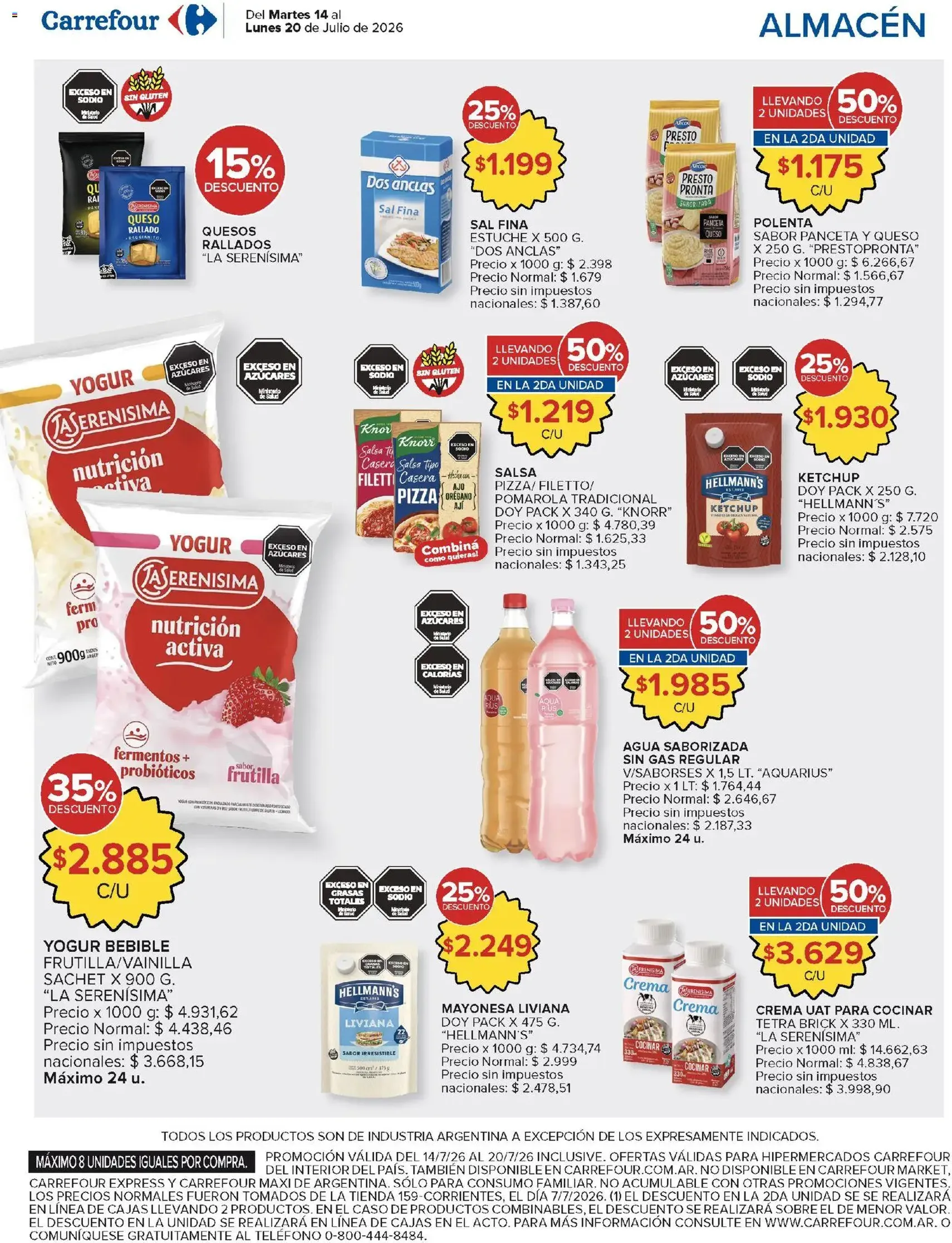 Carrefour ofertas - folleto válido desde 14/07/2026 página 10 de 54
