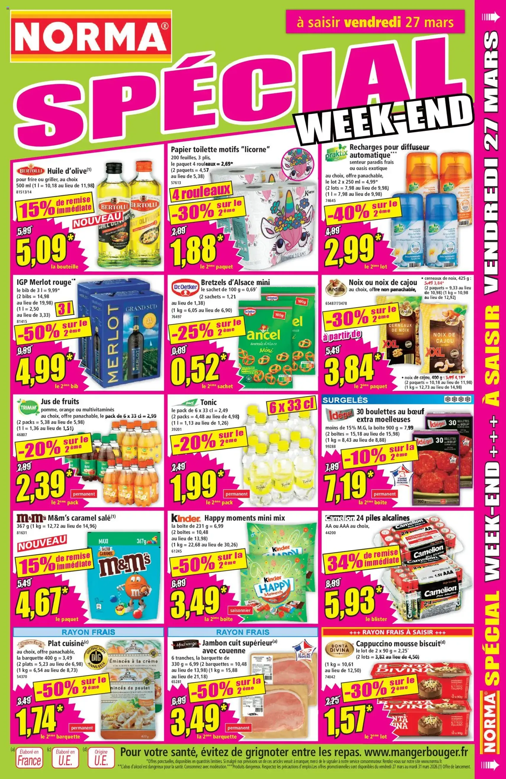 Norma catalogue - brochure valable à partir du 25/03/2026, page 13 sur 14