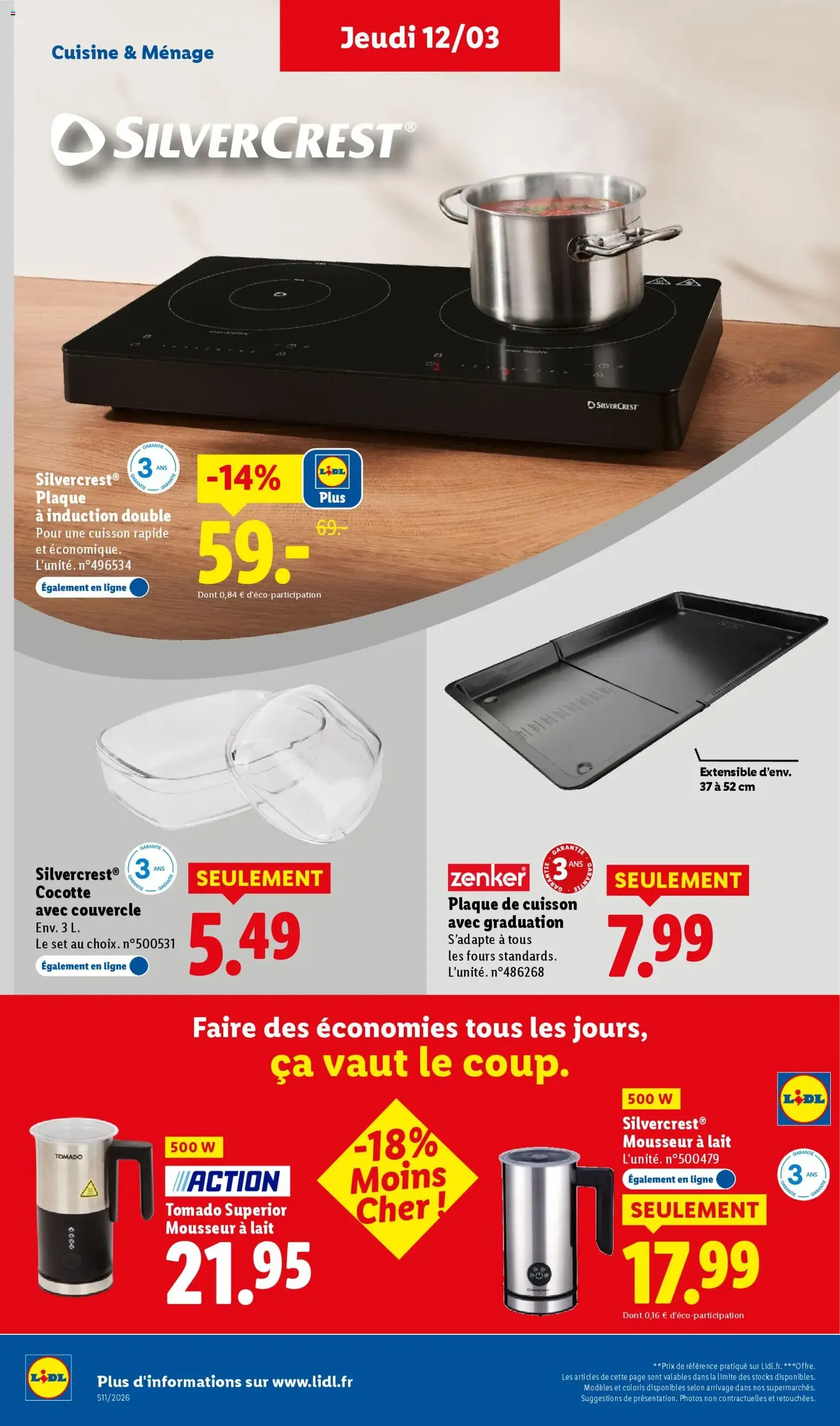 LIDL catalogue semaine 11 - brochure valable à partir du 12/03/2026, page 34 sur 71