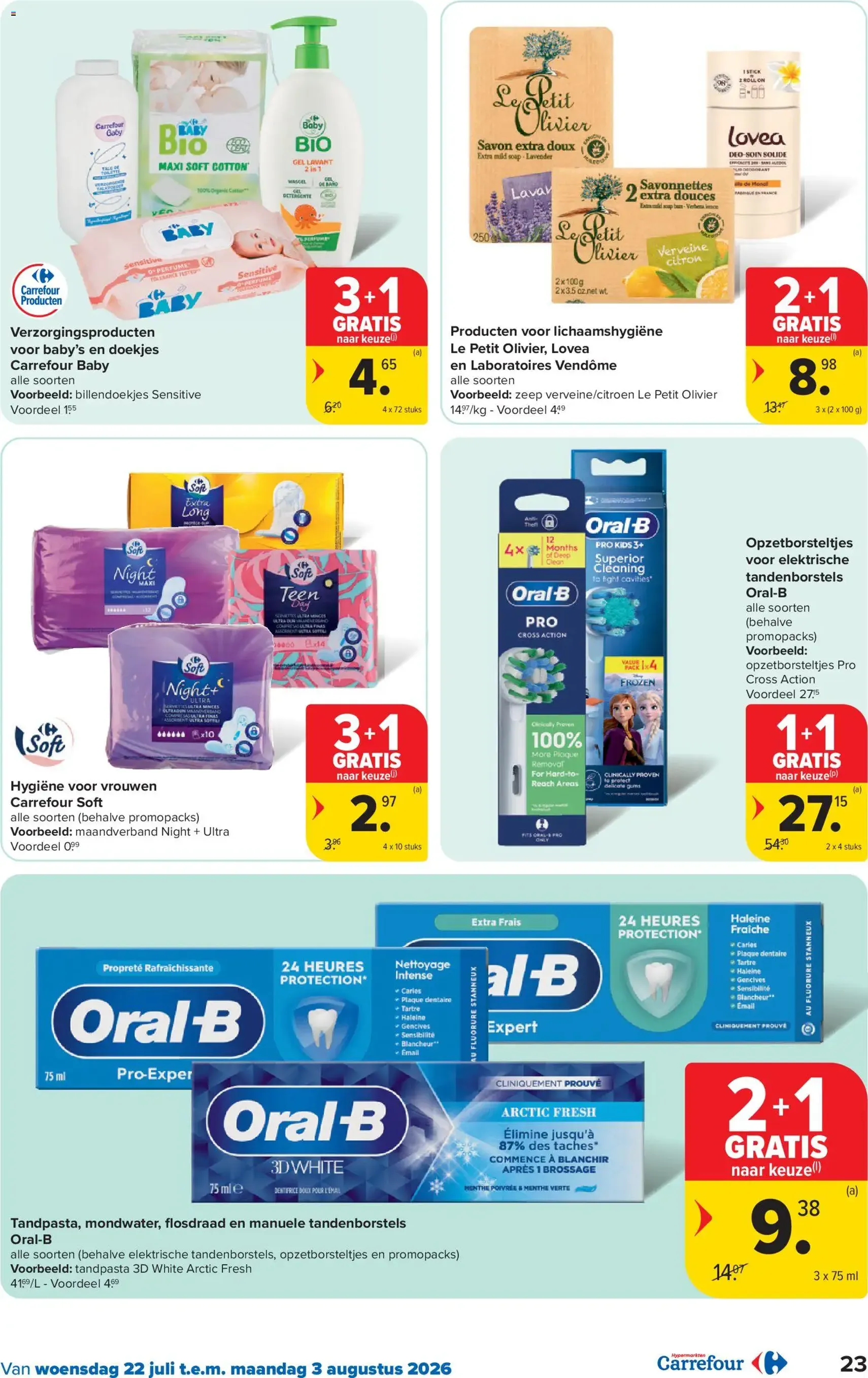 Carrefour folder week 30 - geldige folder vanaf 22/07/2026 pagina 23 van 40