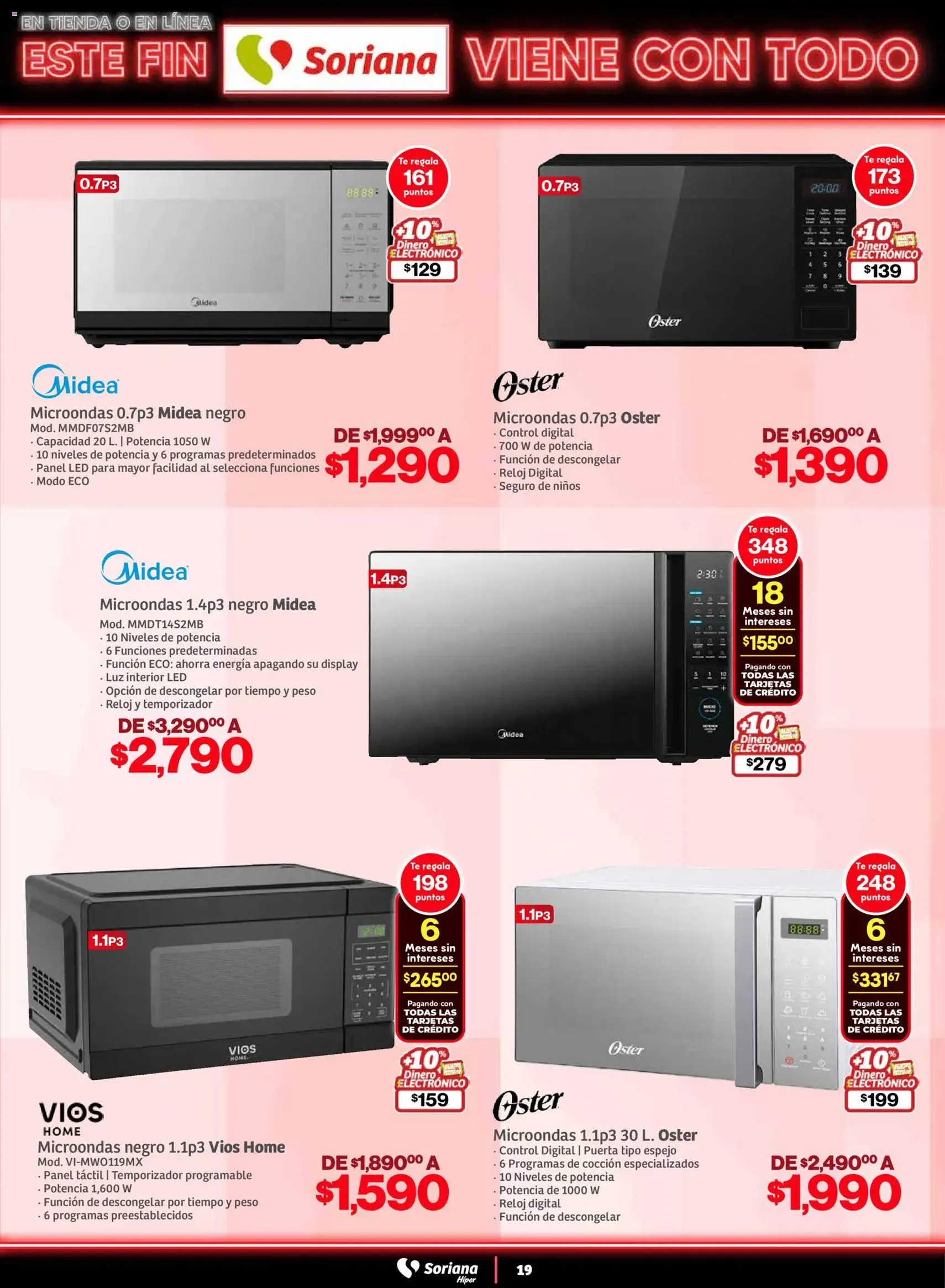 Soriana - Este fin Soriana viene con todo Híper Nacional - folleto válido desde 05/11/2025 página 19 de 38