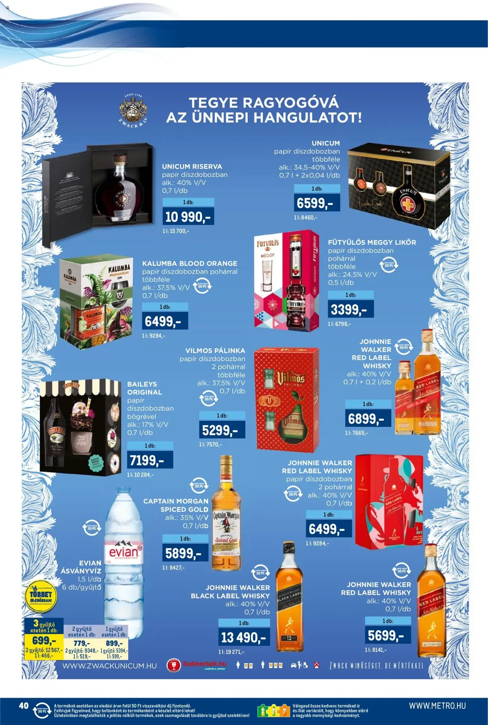 Metro Akciós újság - 2025.11.15. érvényes szórólap 40 oldal 55 oldalból