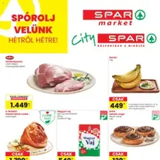 Spar Market Akciós újság - szórólap előnézete érvényes 2025.10.24. -tól