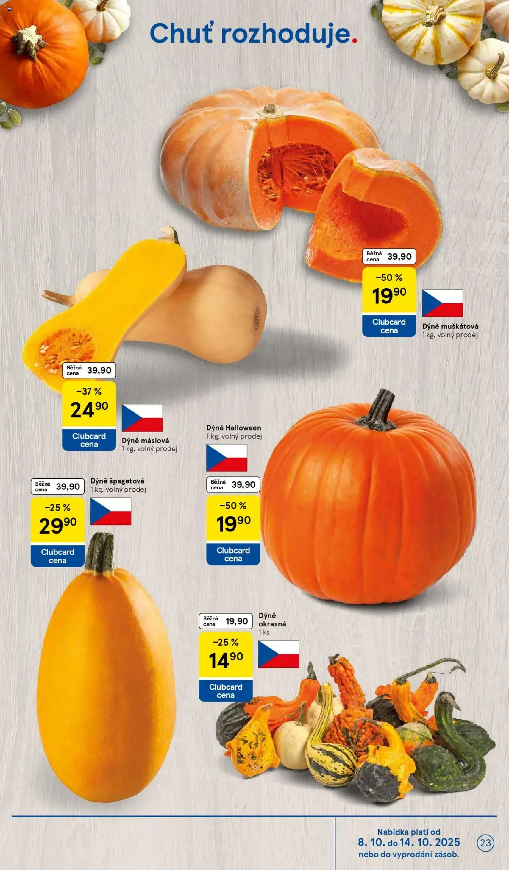 Tesco leták - Hypermarket - platný leták od 08.10.2025 strana 23 z 31