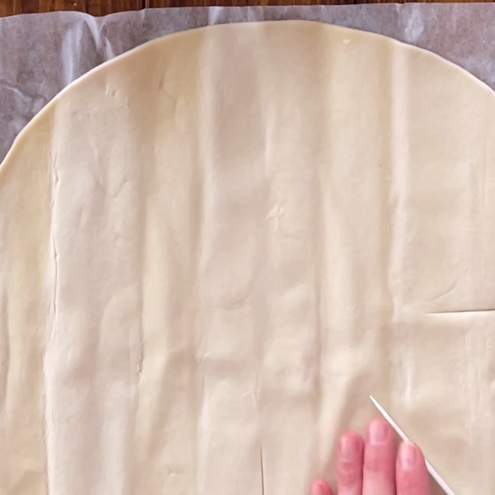 Torta salata natalizia - procedimento 1