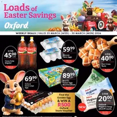 Oxford Freshmarket Specials - Flyer preview valid from 25/03/2026