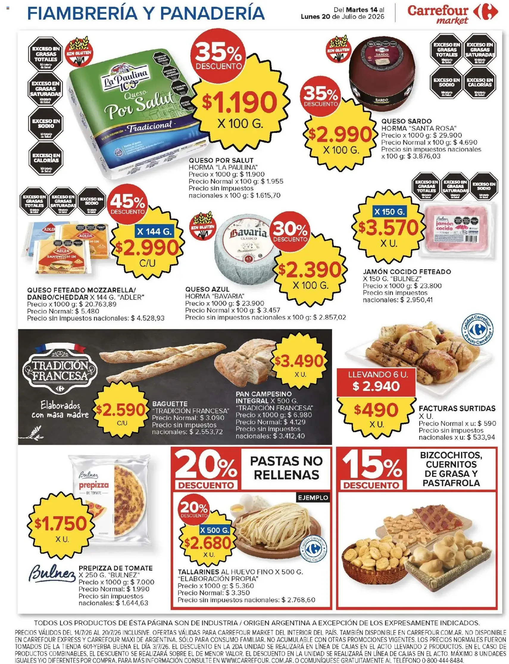 Carrefour ofertas - folleto válido desde 14/07/2026 página 45 de 54
