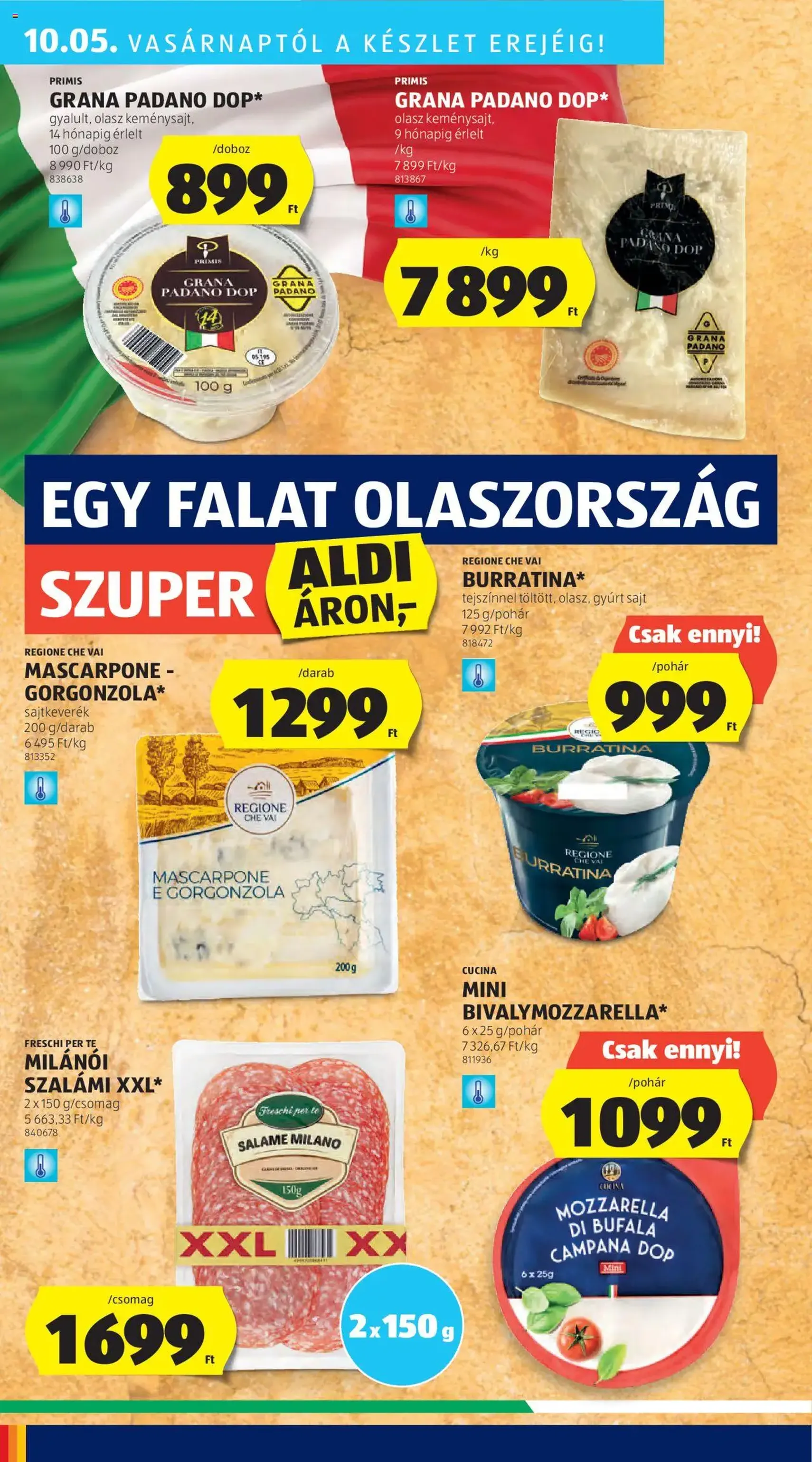 Aldi Akciós újság - 2025.10.02. érvényes szórólap 30 oldal 40 oldalból Aldi Akciós újság - 2025.10.02. érvényes szórólap 30 oldal 40 oldalból