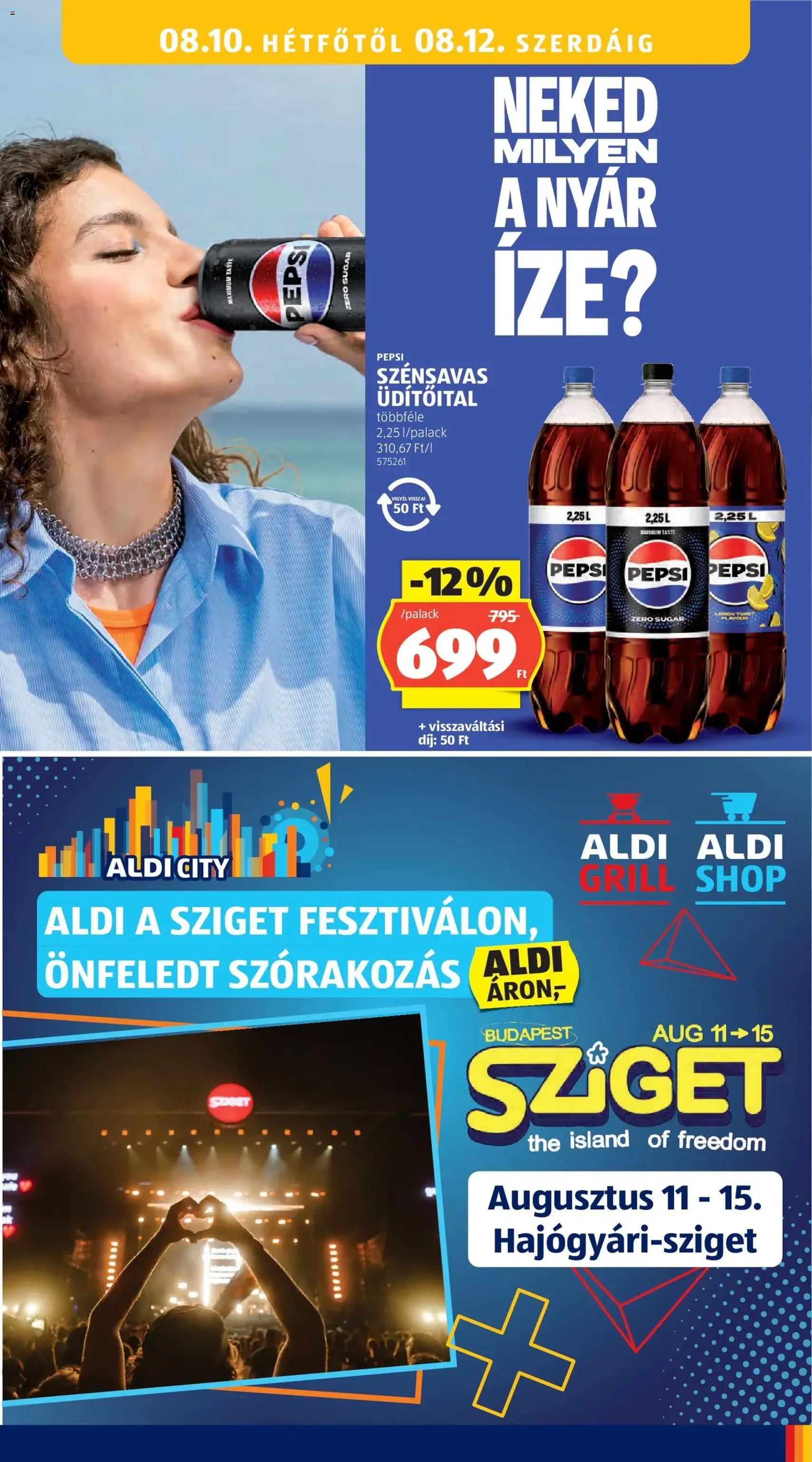 Aldi akciós újság - 2026.08.06. érvényes szórólap 31 oldal 50 oldalból