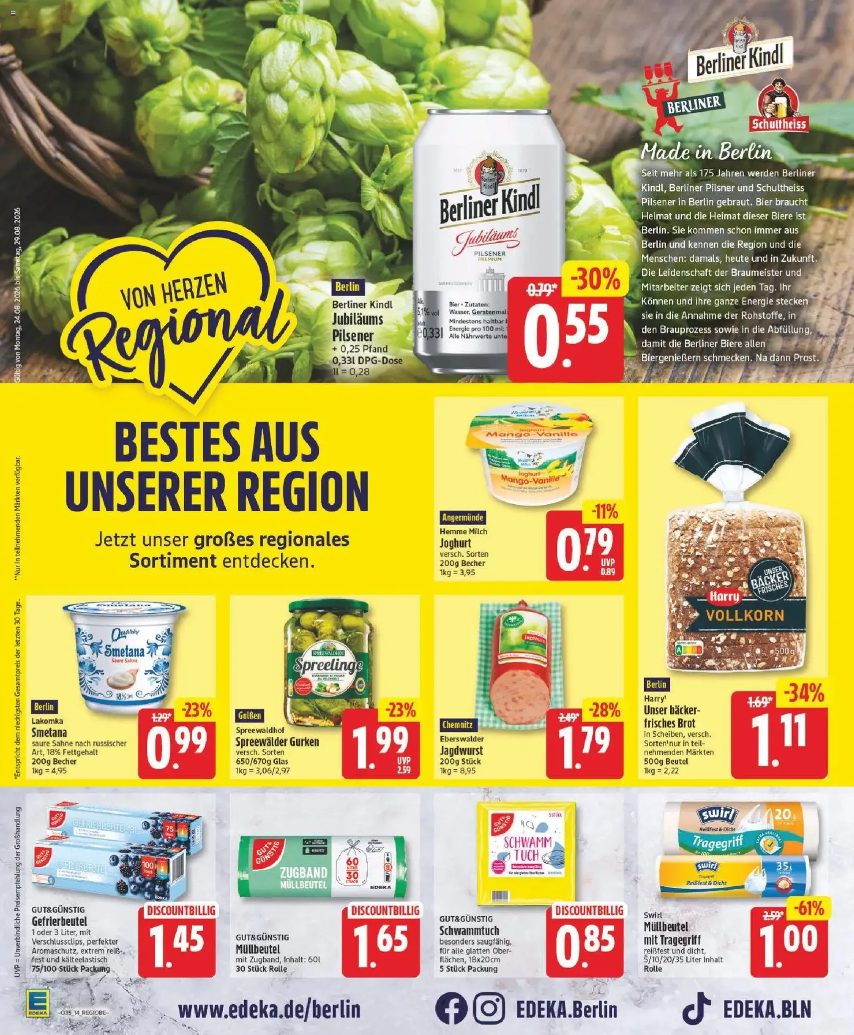 Edeka Prospekt - Gültiger Prospekt ab 24.08.2026, Seite 16 von insgesamt 29