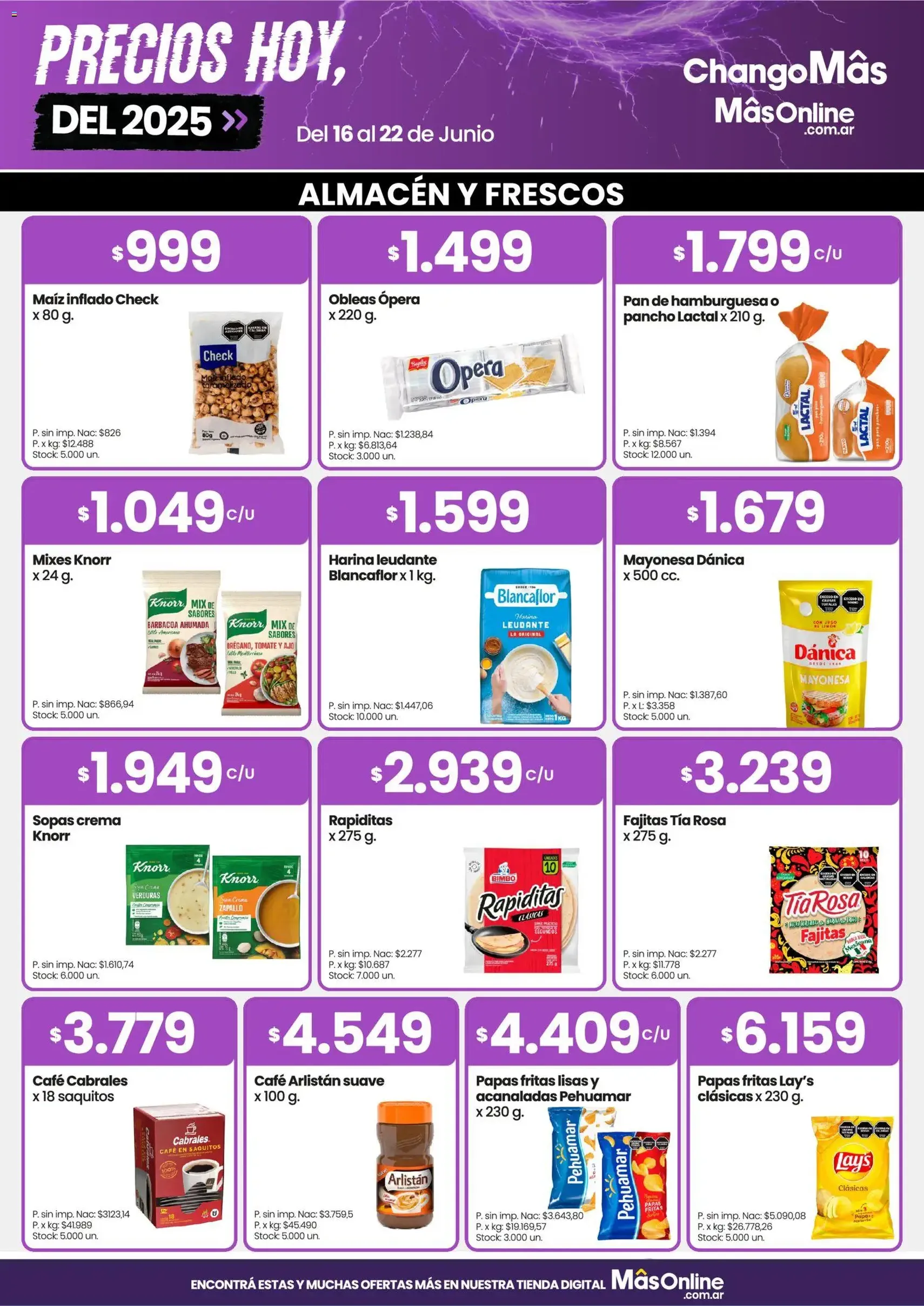 Changomas ofertas - folleto válido desde 16/06/2026 página 3 de 7