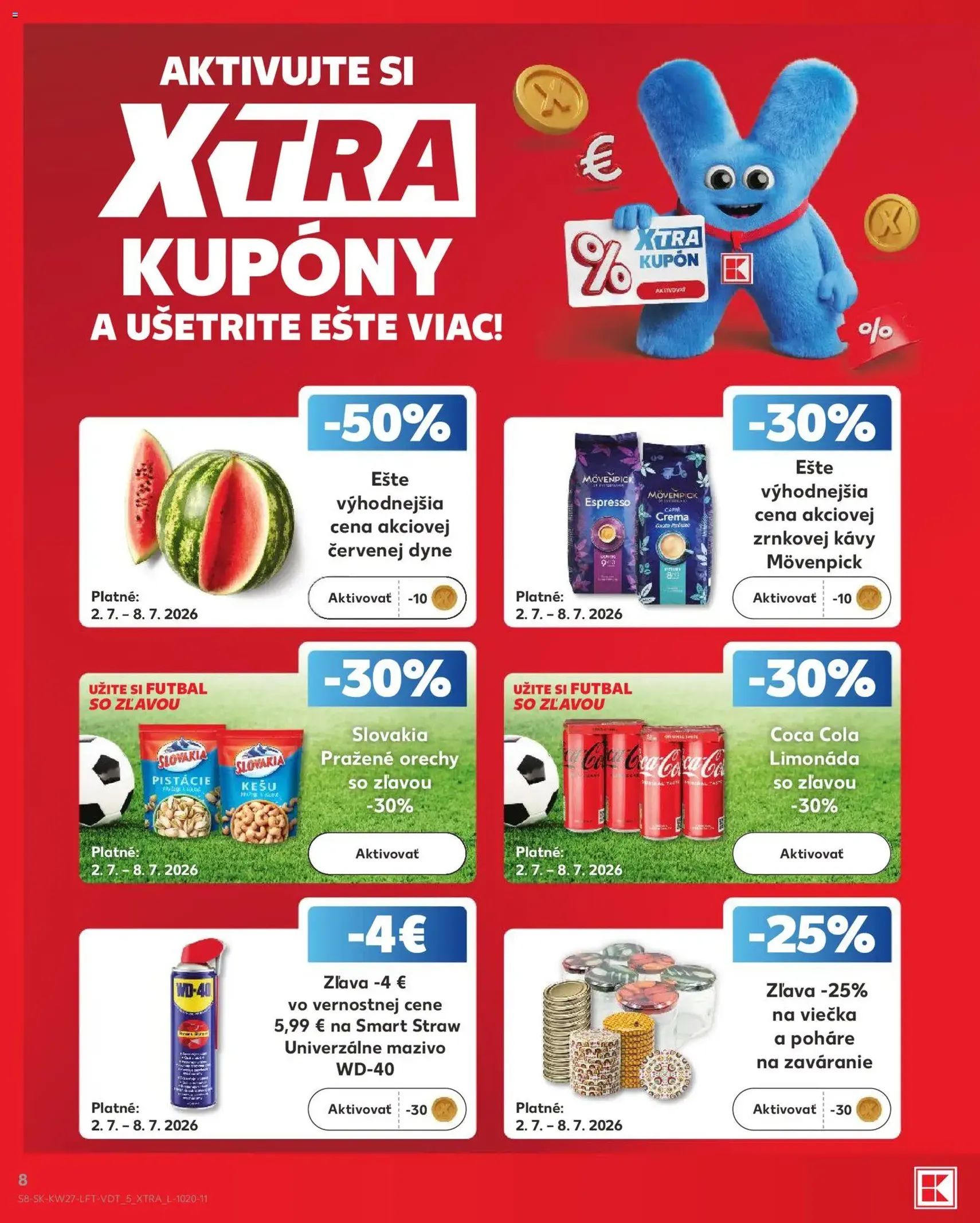 Kaufland SK akciós újság - 2026.07.02. érvényes szórólap 8 oldal 80 oldalból