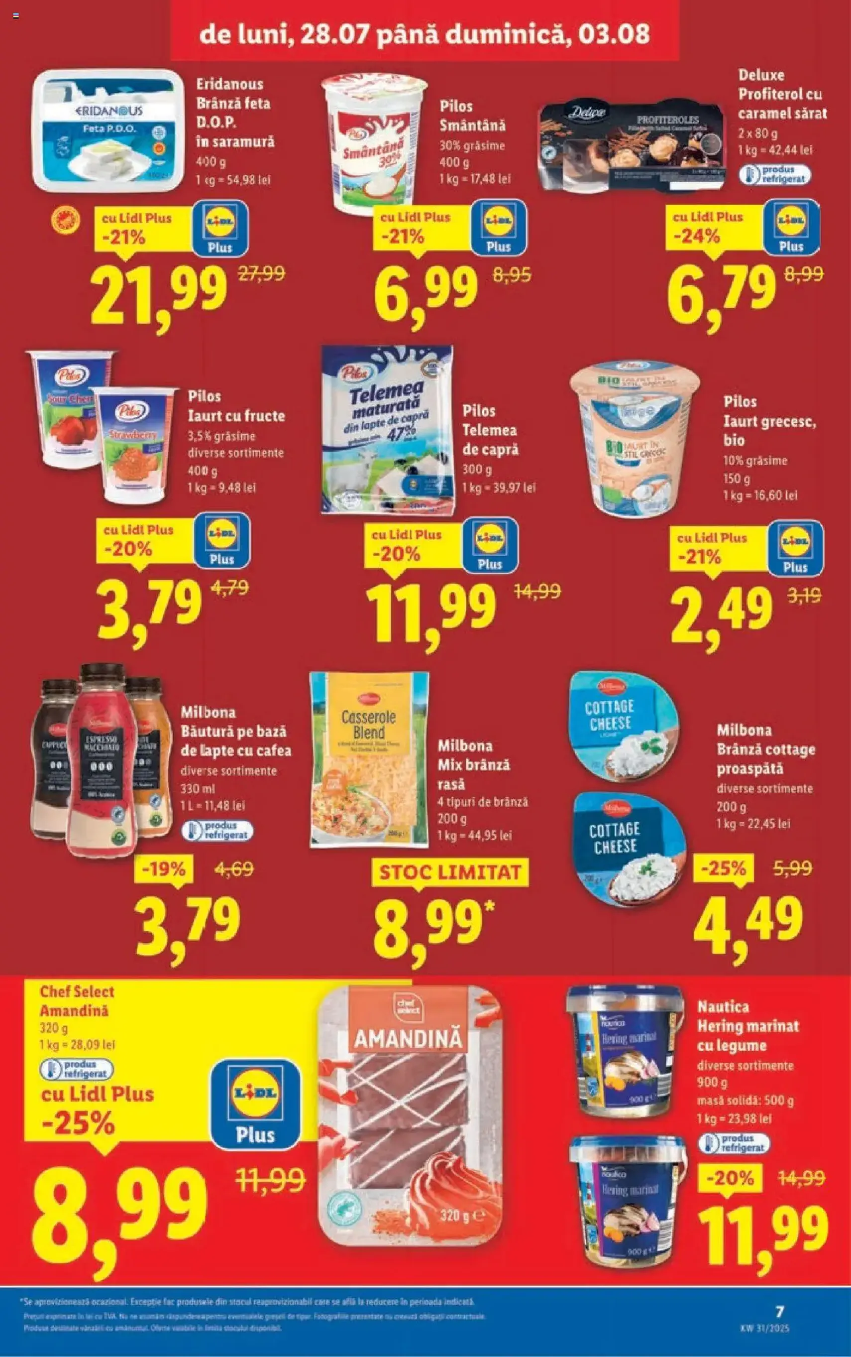 Catalog Lidl - cataloage valabile începând cu 28.07.2025 pagina 7 din 40 Catalog Lidl - cataloage valabile începând cu 28.07.2025 pagina 7 din 40