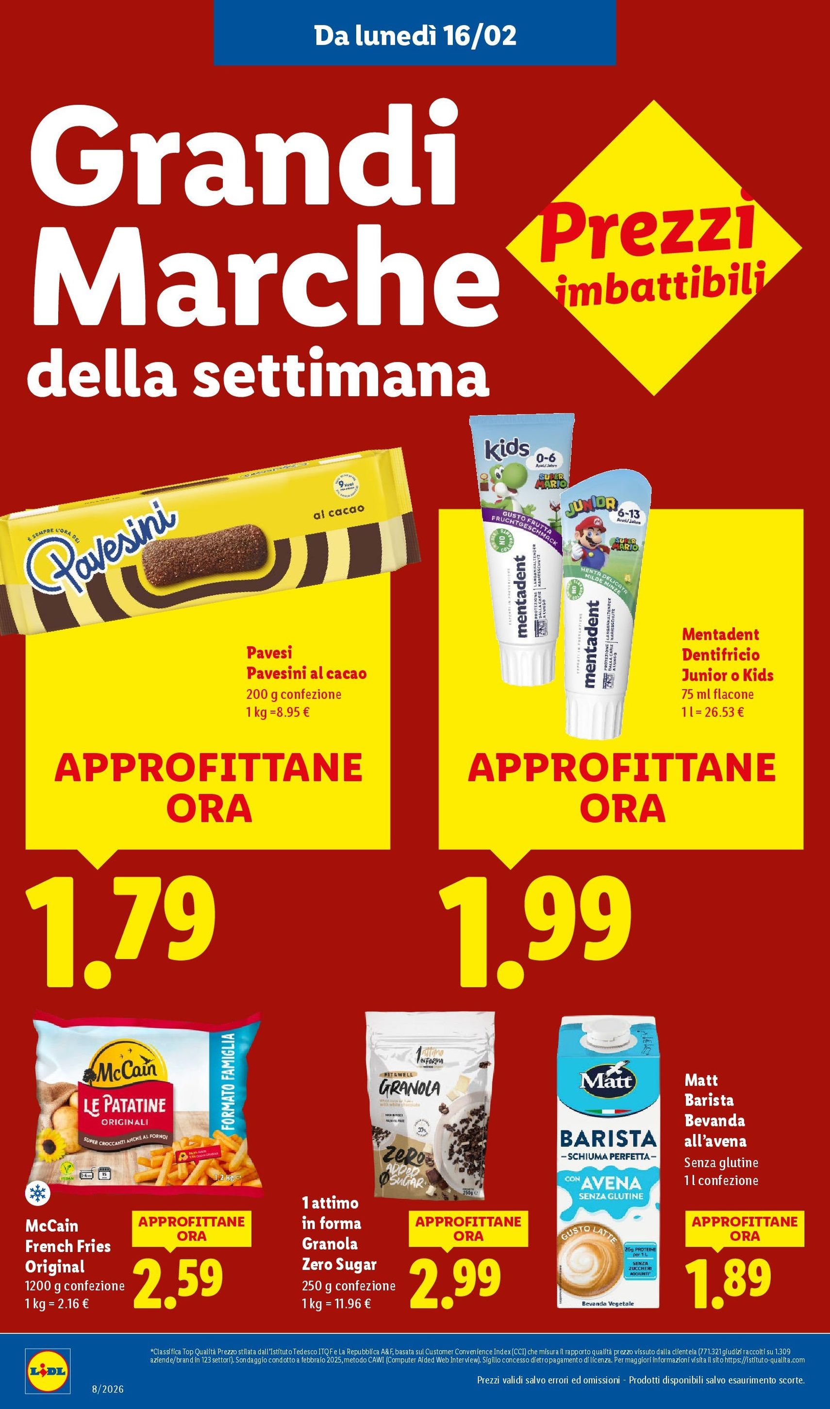 Volantino Lidl - volantino valido dal 16/02/2026 pagina 14 di 57