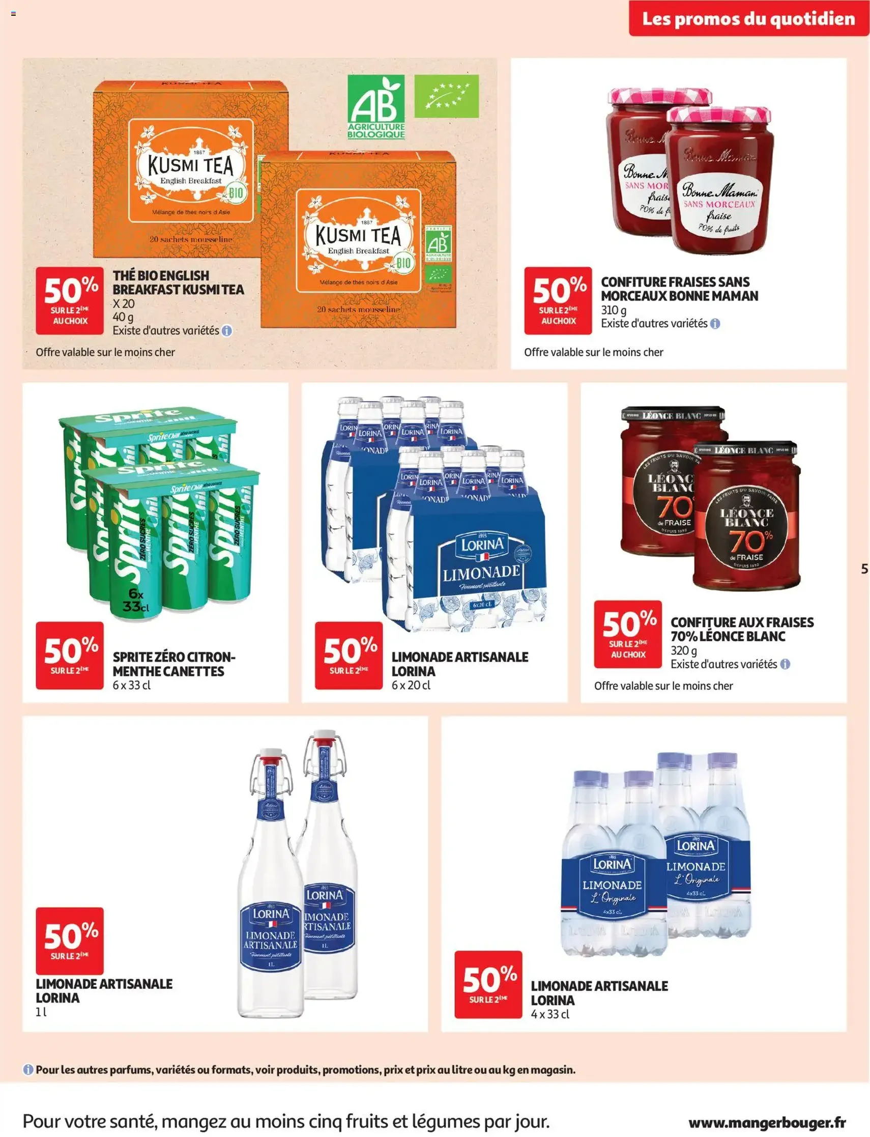 Auchan folder / publicité - geldige folder vanaf 15/07/2026 pagina 5 van 10