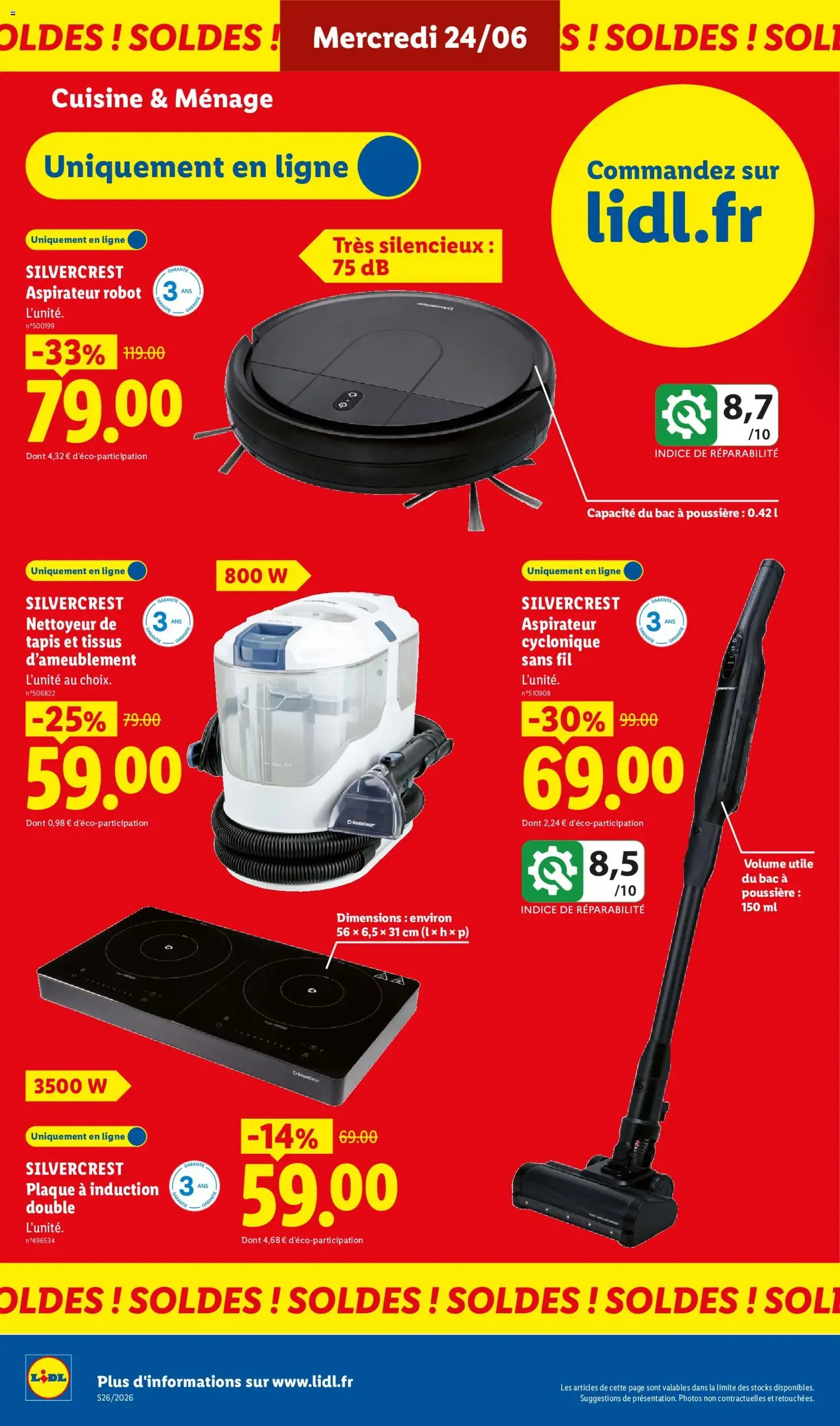 LIDL catalogue - brochure valable à partir du 25/06/2026, page 38 sur 72