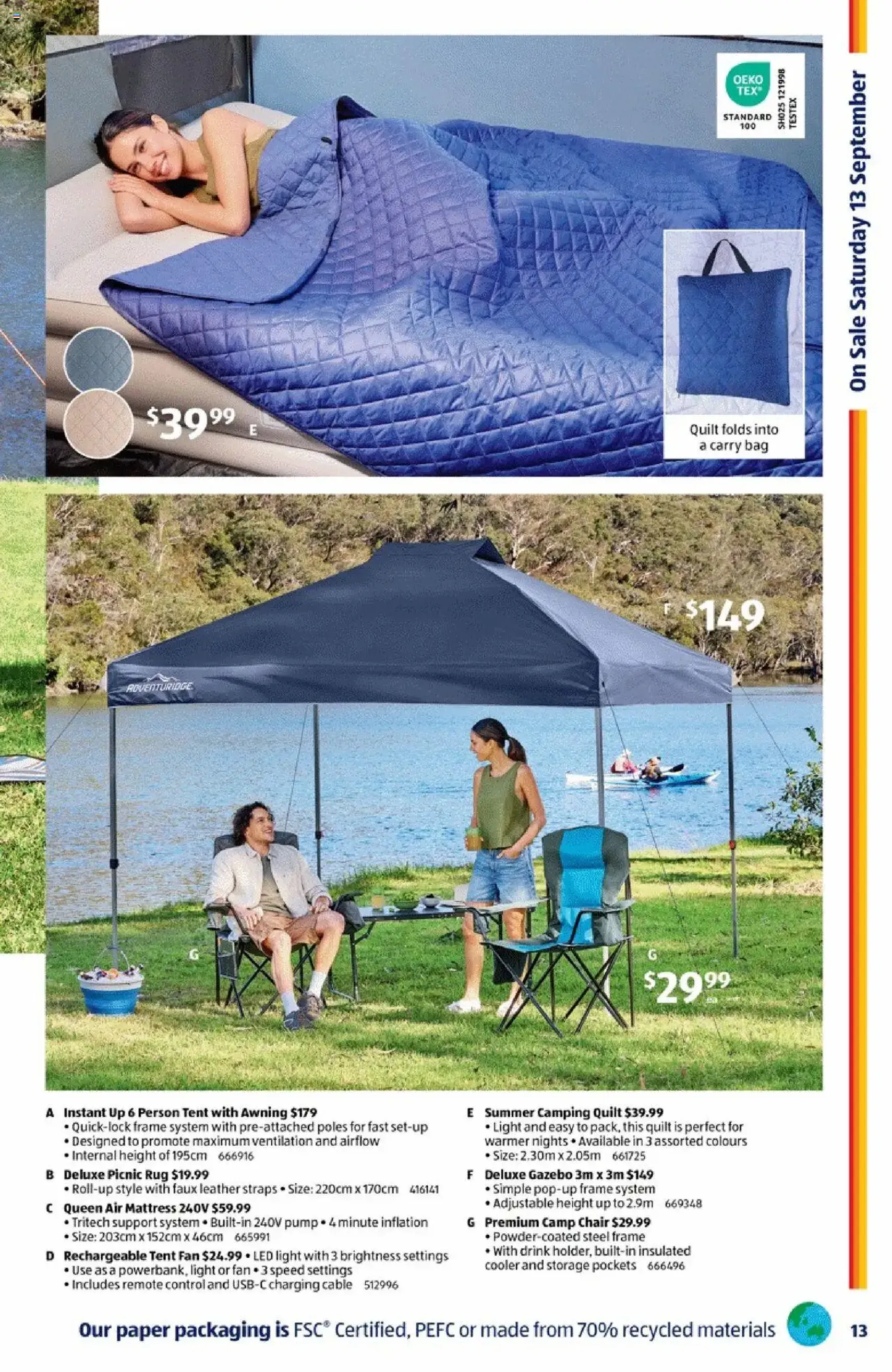 Catalogue Aldi - valid flyer from 10/09/2025, page 13 of 30 Catalogue Aldi - valid flyer from 10/09/2025, page 13 of 30