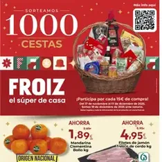 Vista previa del folleto Froiz folleto válido desde 02/12/2025