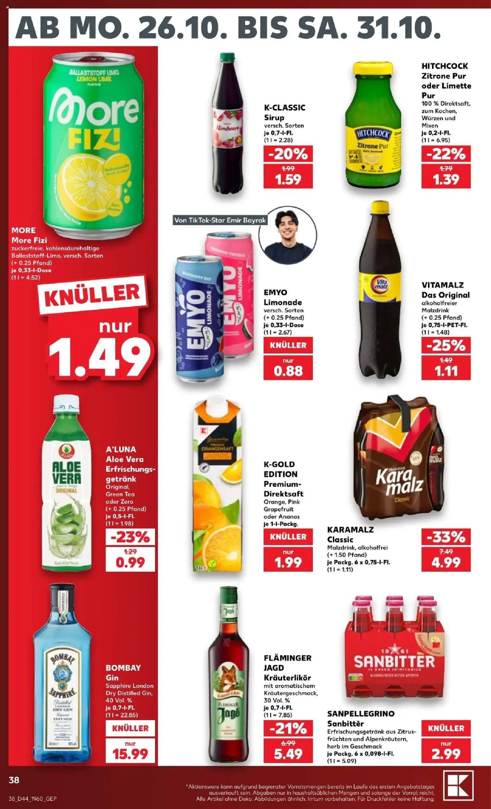 Kaufland Prospekt - Gültiger Prospekt ab 26.10.2026, Seite 38 von insgesamt 76