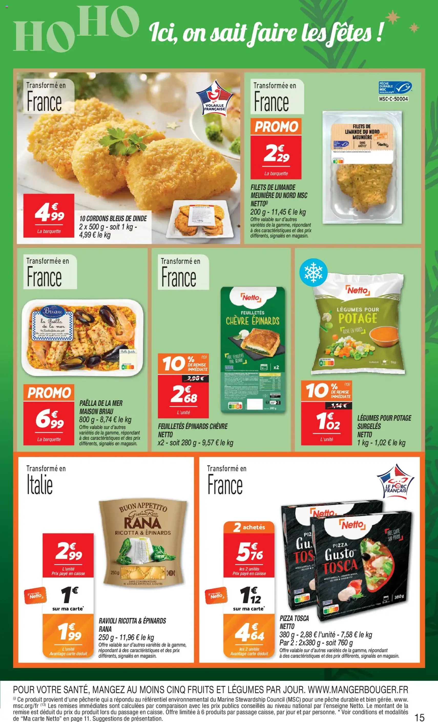 Netto - Festif ho ho ho - brochure valable à partir du 02/12/2025, page 15 sur 20