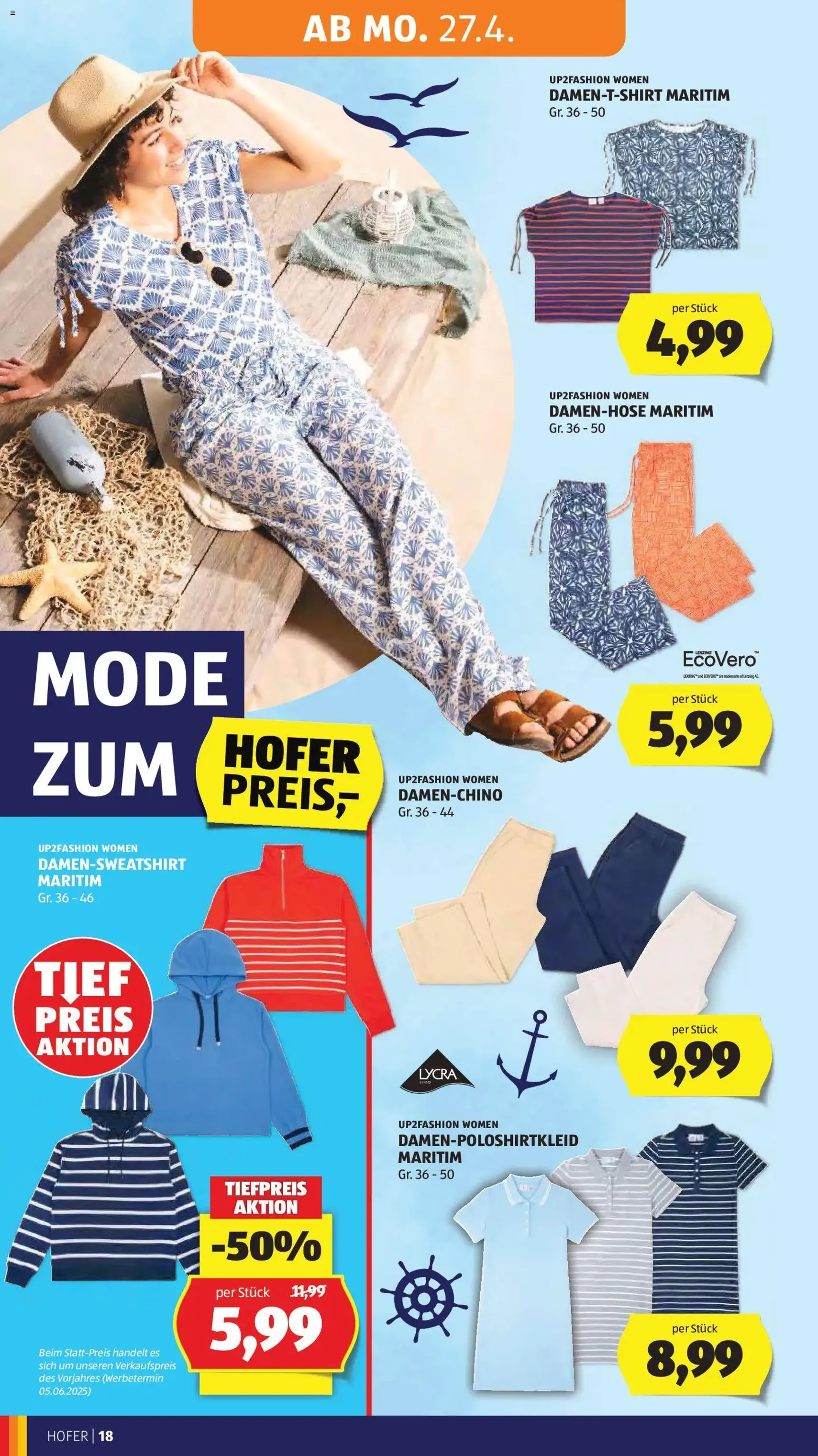 Hofer Flugblatt - Gültiger Prospekt ab 22.04.2026, Seite 22 von insgesamt 41