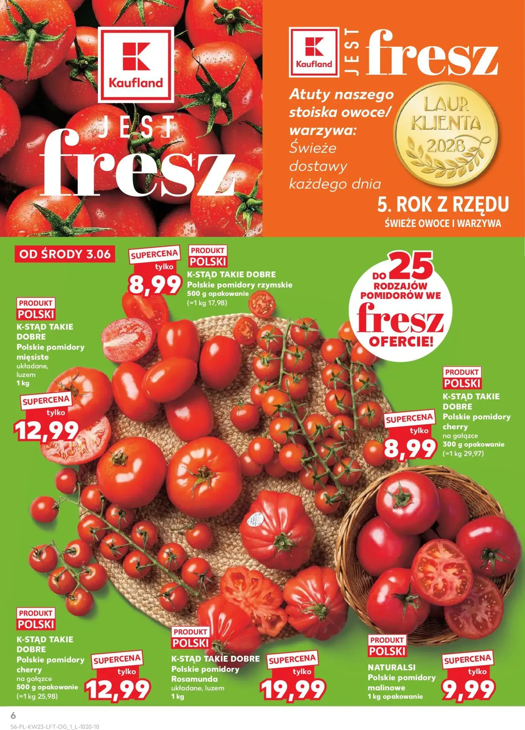 Kaufland gazetka - ważny gazetka od 03.06.2026 strona 6 z 74