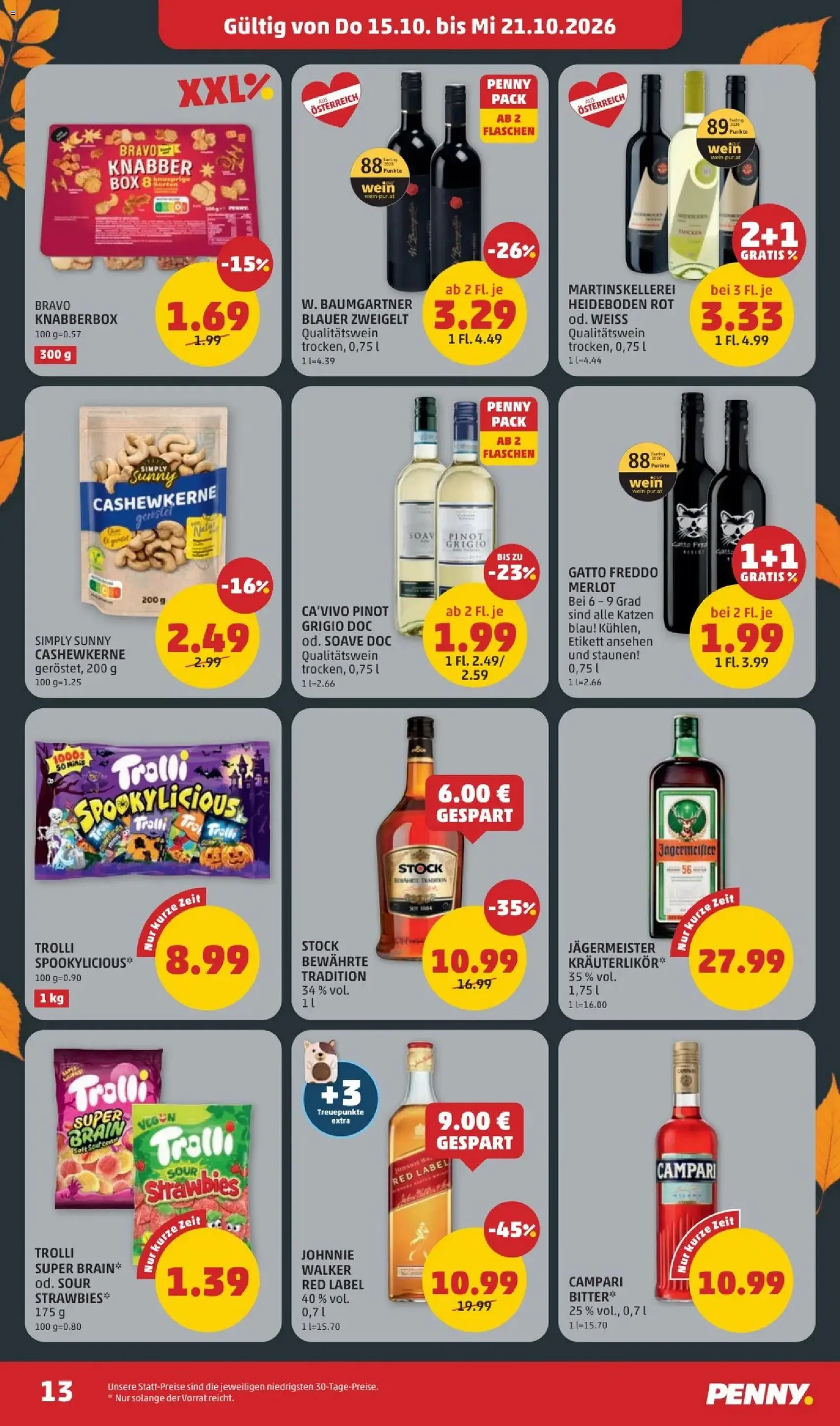 Penny Markt Flugblatt - Gültiger Prospekt ab 15.10.2026, Seite 15 von insgesamt 34