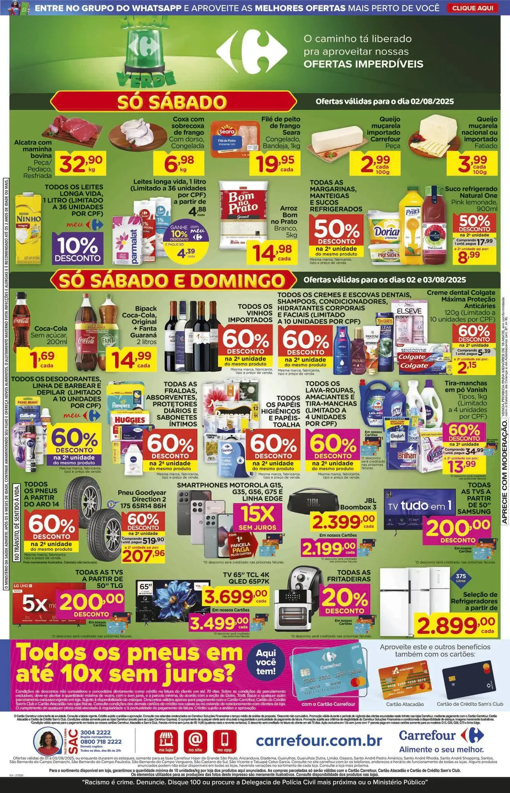 Carrefour - Ofertas da semana - folheto válido a partir de 01/08/2025 página 2 de 17 Carrefour - Ofertas da semana - folheto válido a partir de 01/08/2025 página 2 de 17