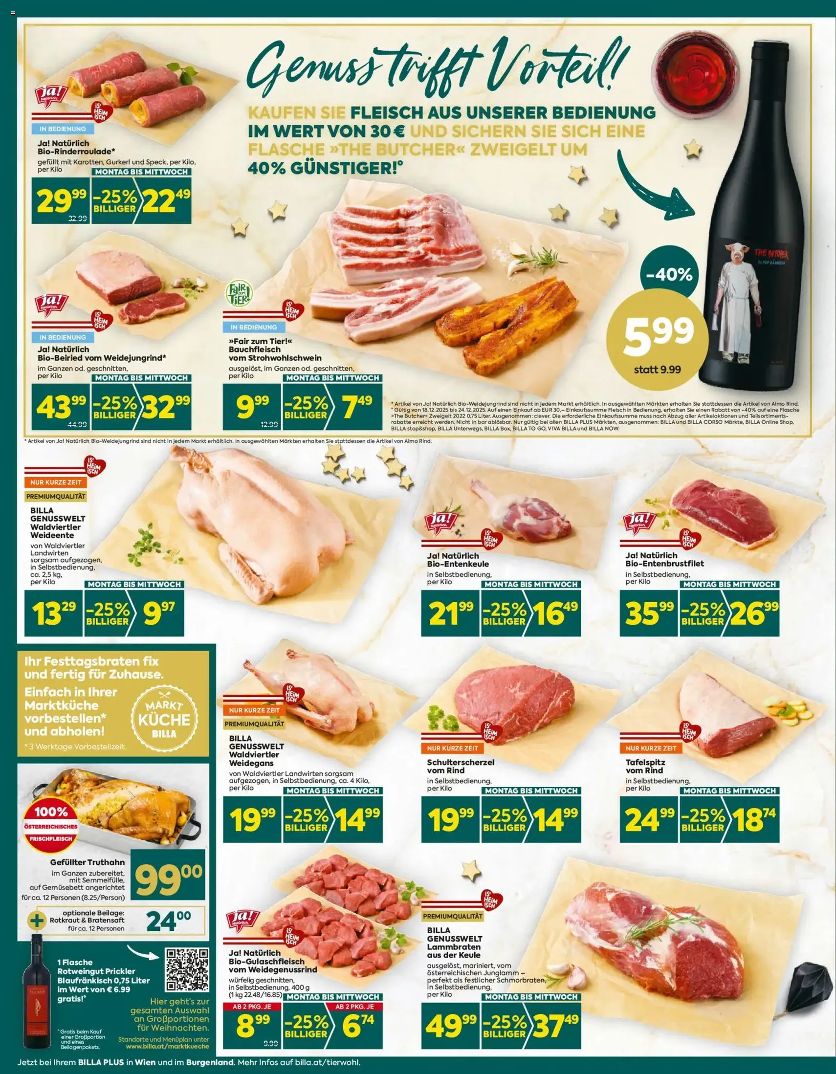 Billa Plus Flugblatt - Gültiger Prospekt ab 18.12.2025, Seite 11 von insgesamt 16