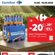 Catalog Carrefour - previzualizare cataloage valabilă începând cu 13.08.2025