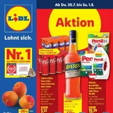 Lidl - Flugblatt - Prospekt Vorschau gültig ab 30.07.2026
